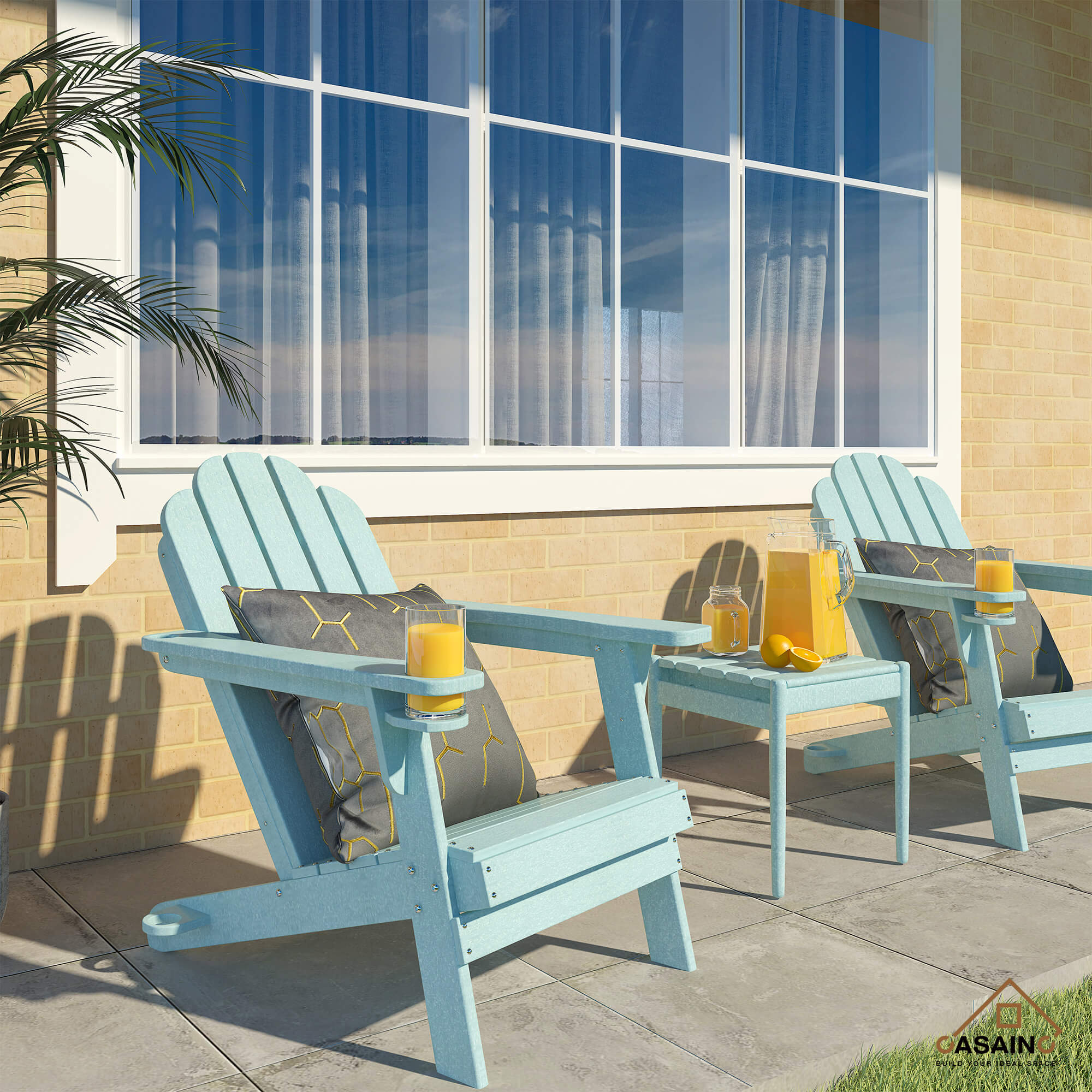 resin adirondack chair cup holder