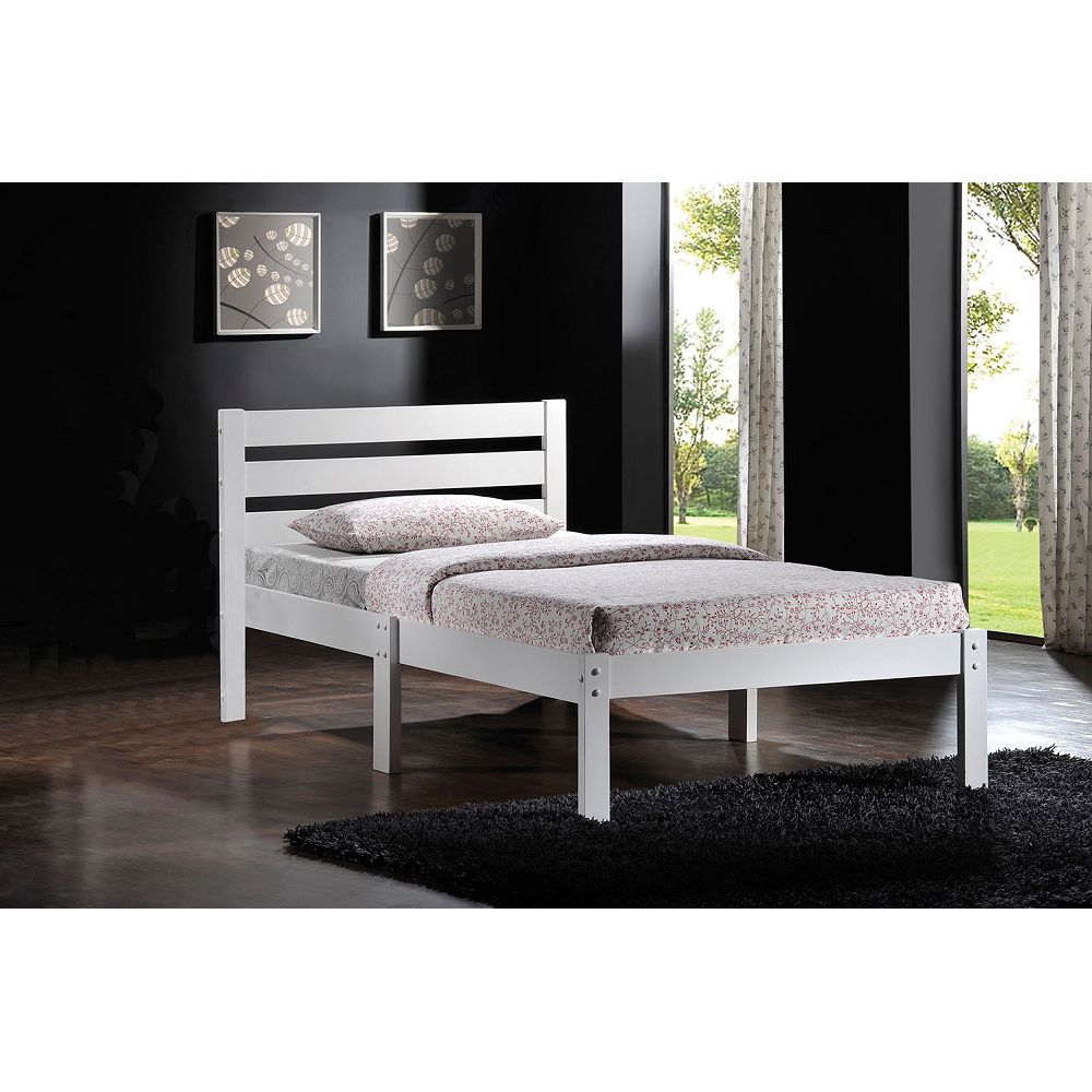ACME Donato Twin Bed in White 21528T-CASAINC