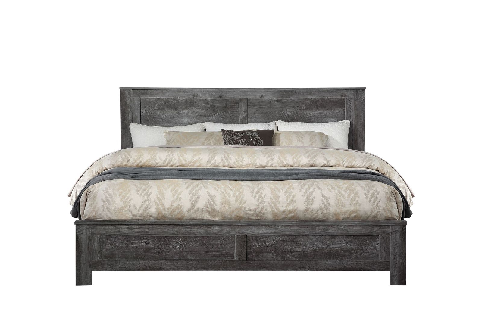 ACME Vidalia Queen Bed, Rustic Gray Oak-CASAINC