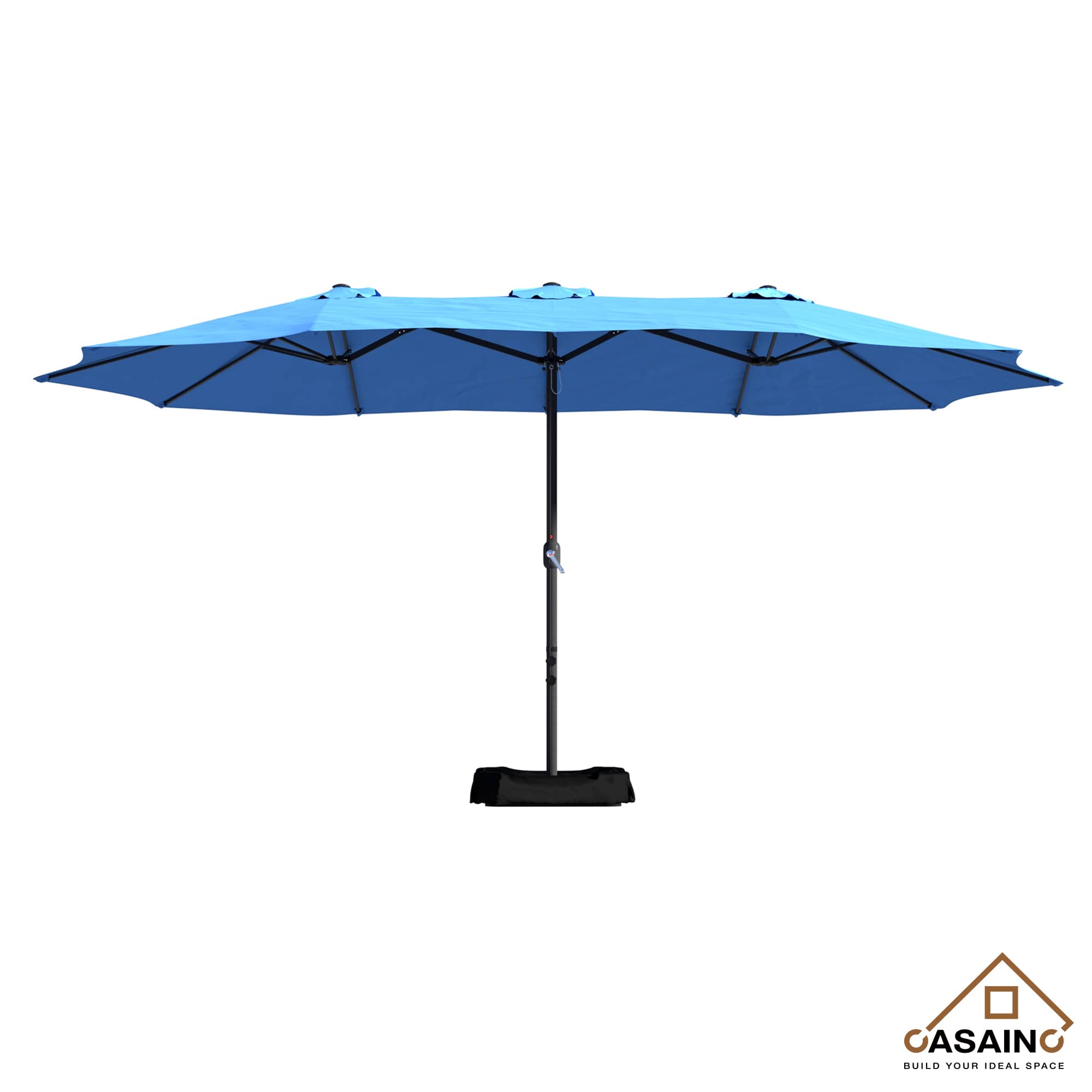15 FT Patio Market Umbrella with base