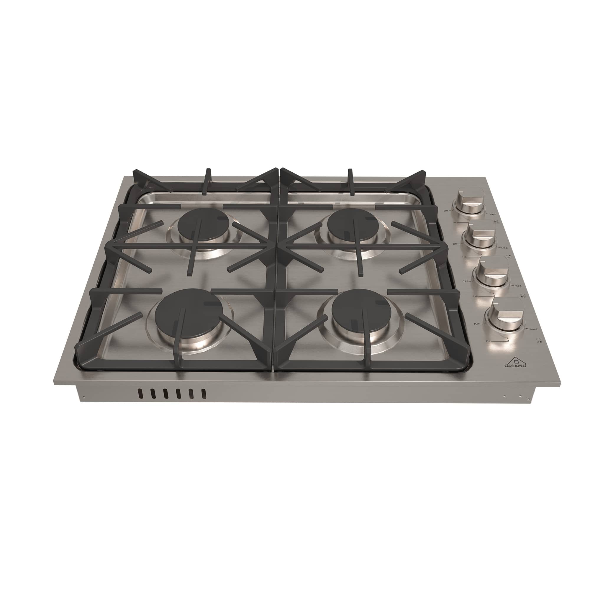 30in 4 Burners Stainless Steel Gas Cooktop with LP
