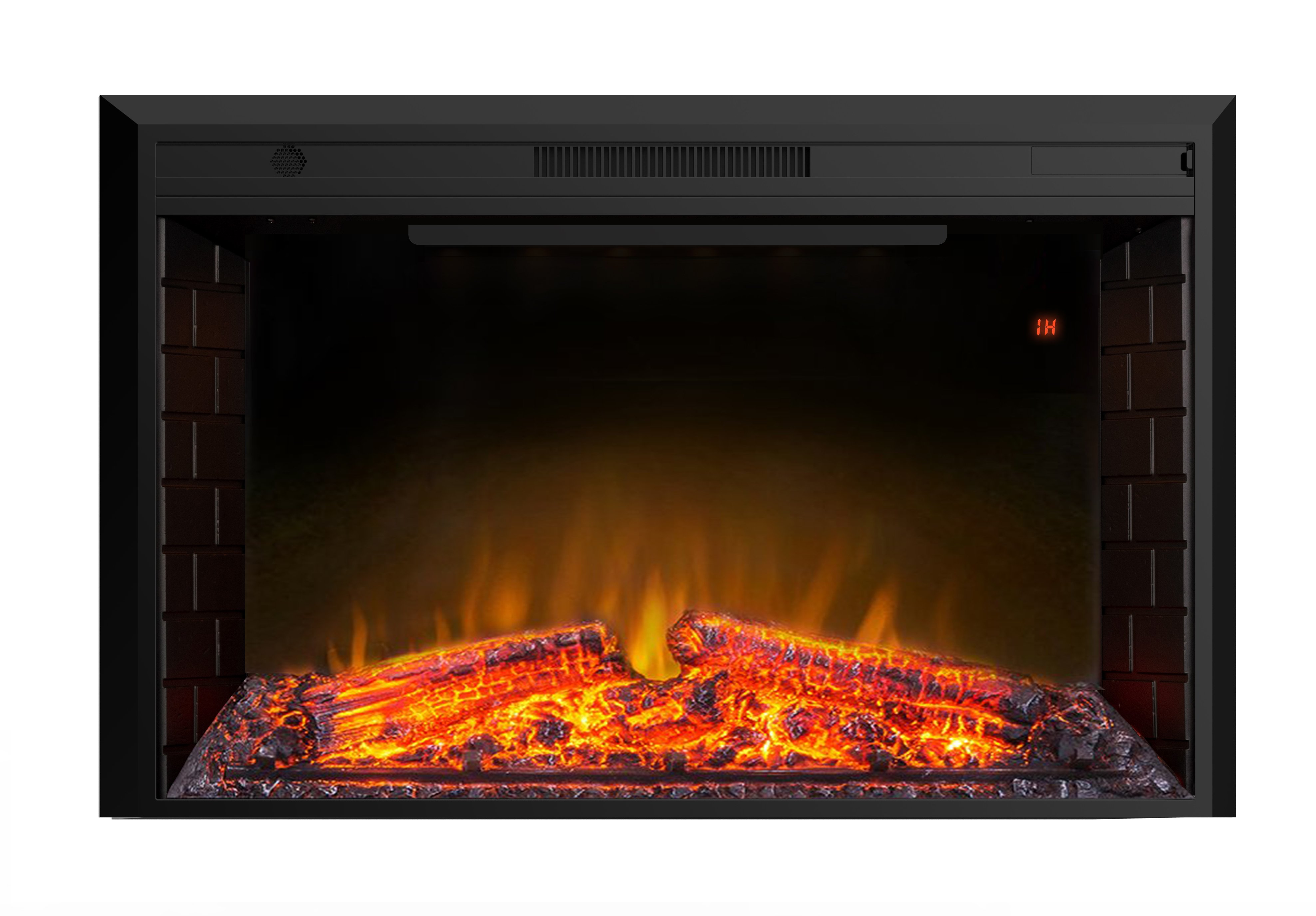 43 in. LED Electric Fireplace Insert inBlack-CASAINC
