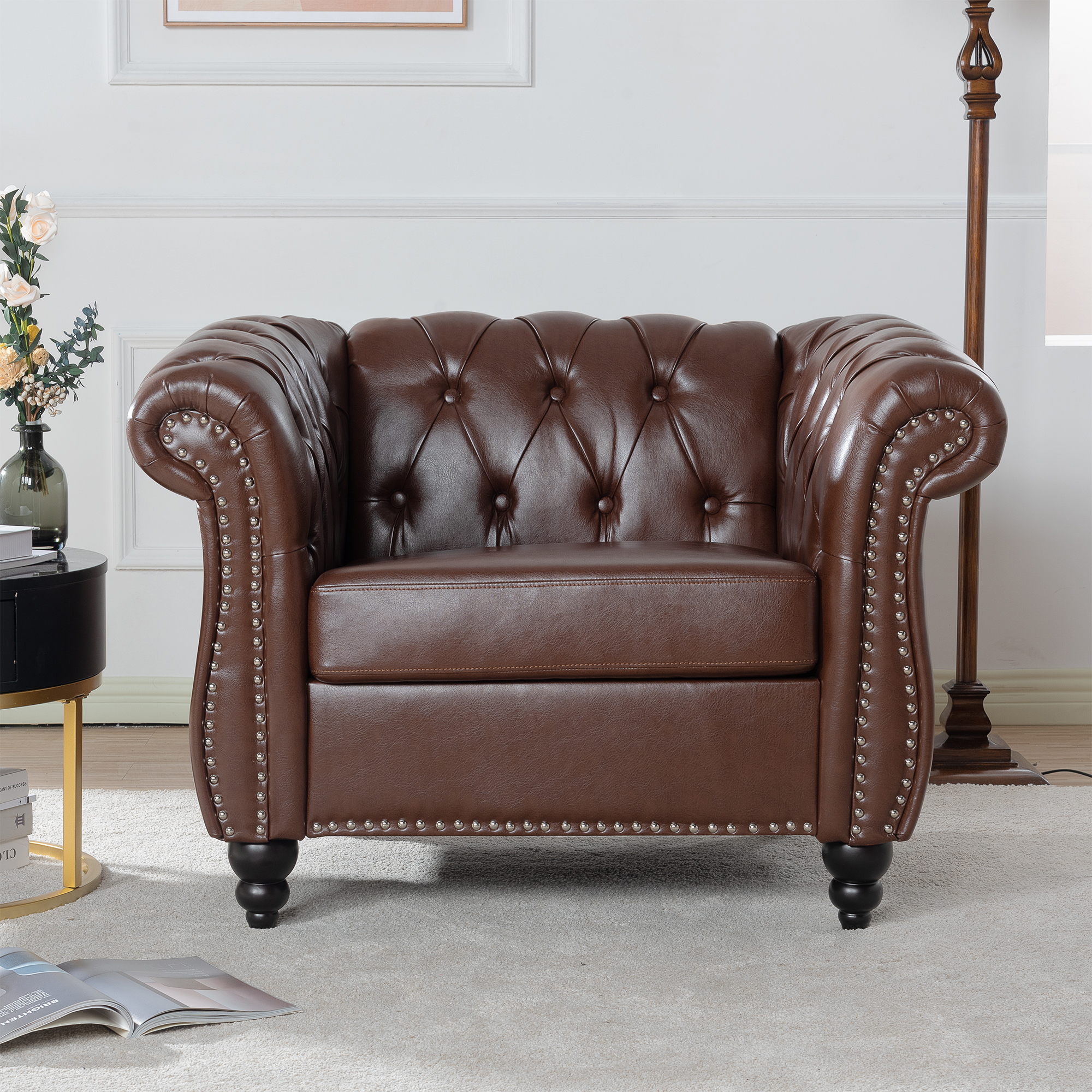 1 Seater Sofa For Living Room-CASAINC