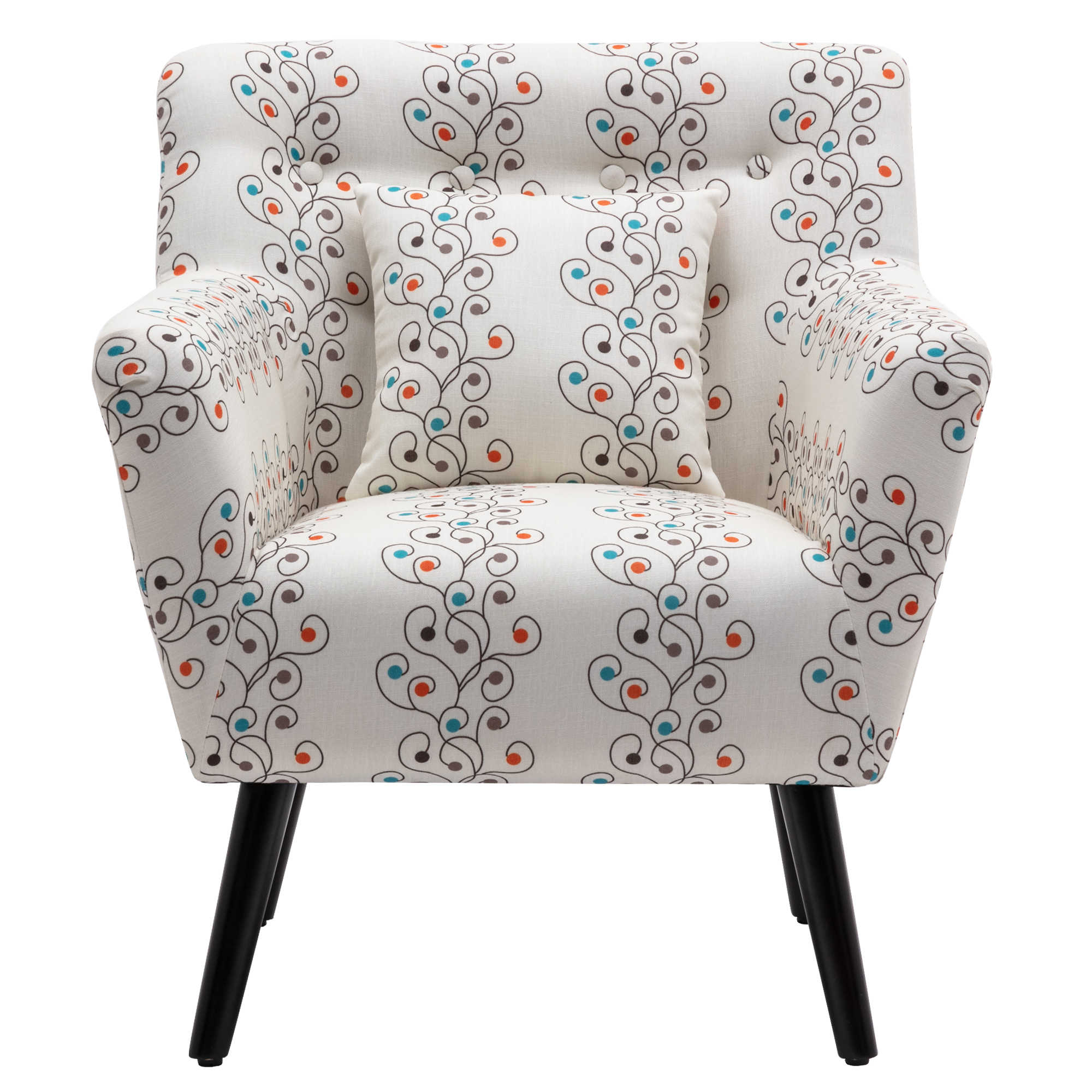 Accenting Chair armchair living room chair with pillow-CASAINC