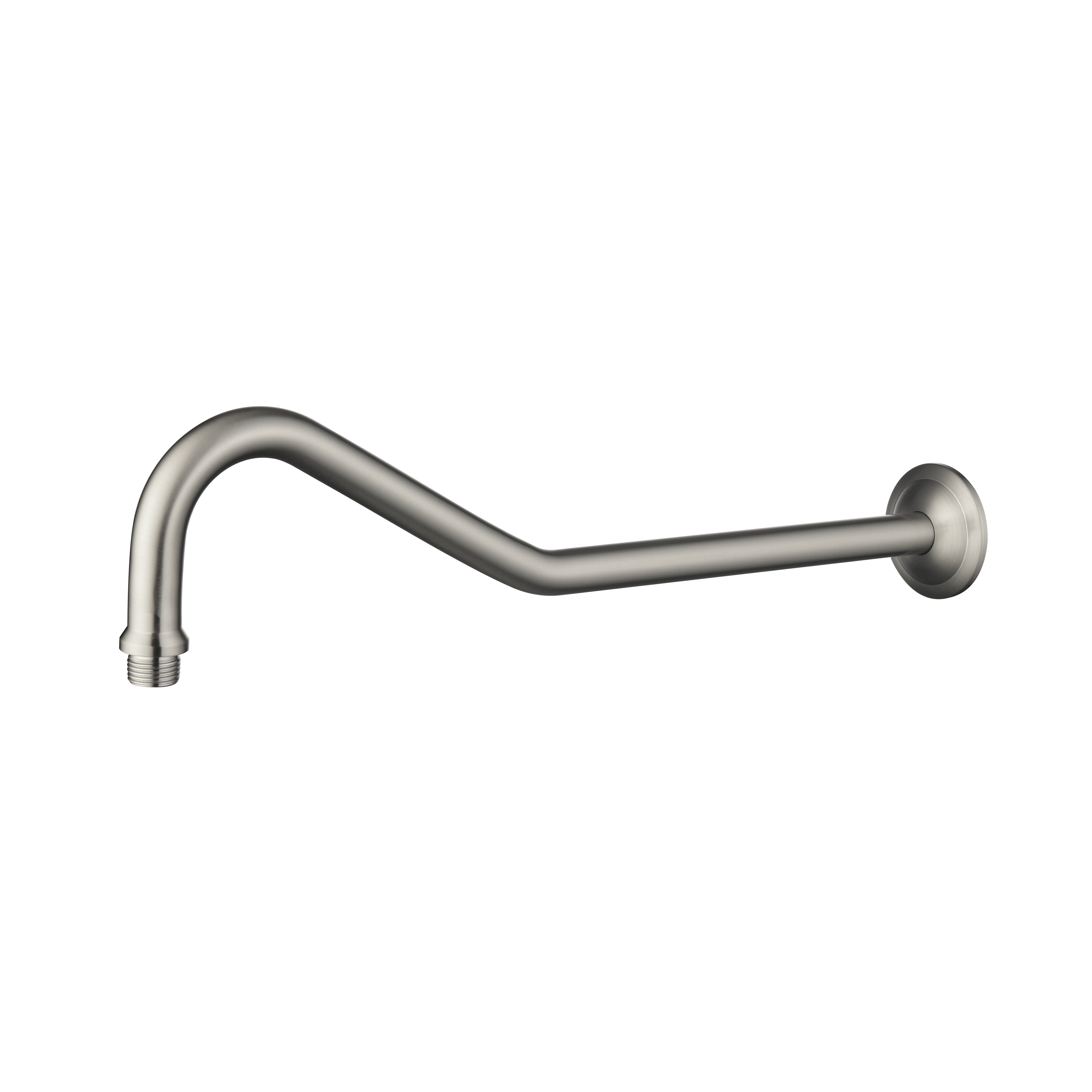 Shower Parts   Shower Arms 16 in. Shower Arm in Stainless-CASAINC