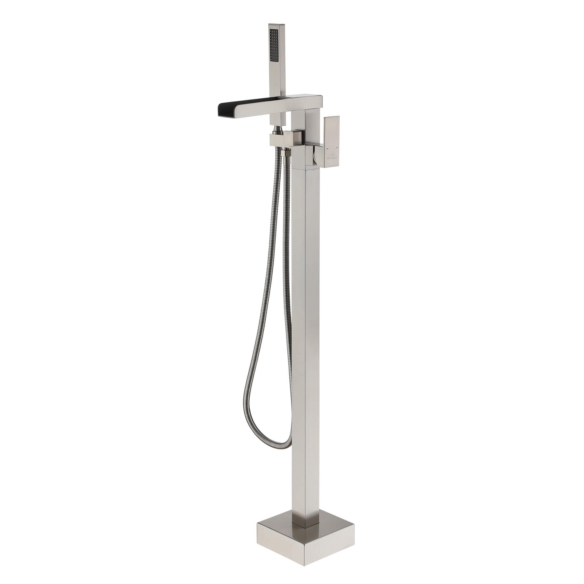 CASAINC 1-Handle Freestanding Bathtub Faucet with Hand Shower