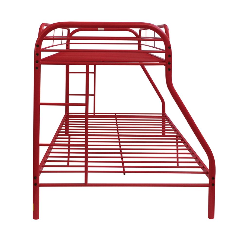ACME Tritan Bunk Bed (Twin/Full) in Red-CASAINC