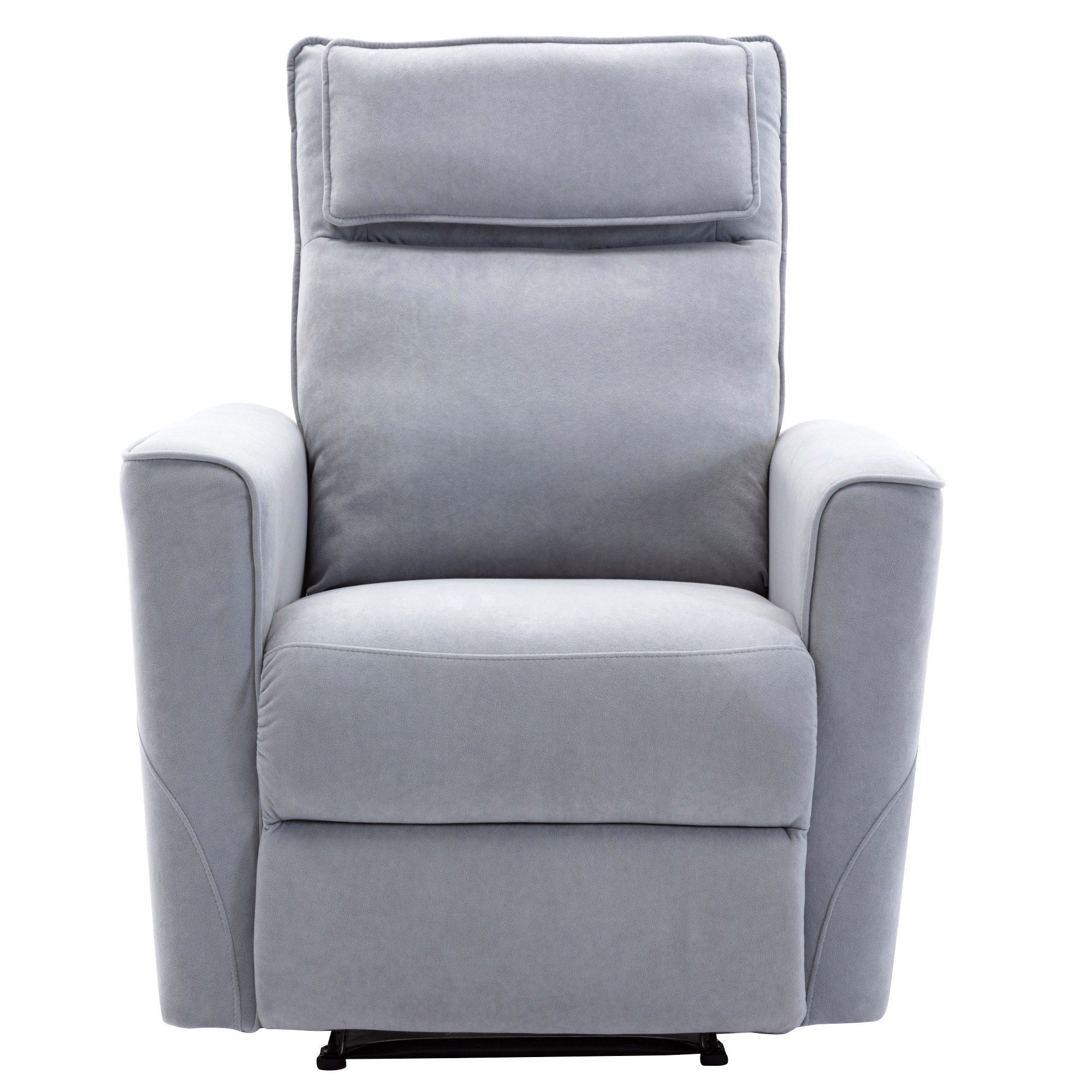 Orisfur. Recliner Chair with Padded Seat Microfiber Manual Reclining Sofa for Bedroom  Living Room-CASAINC