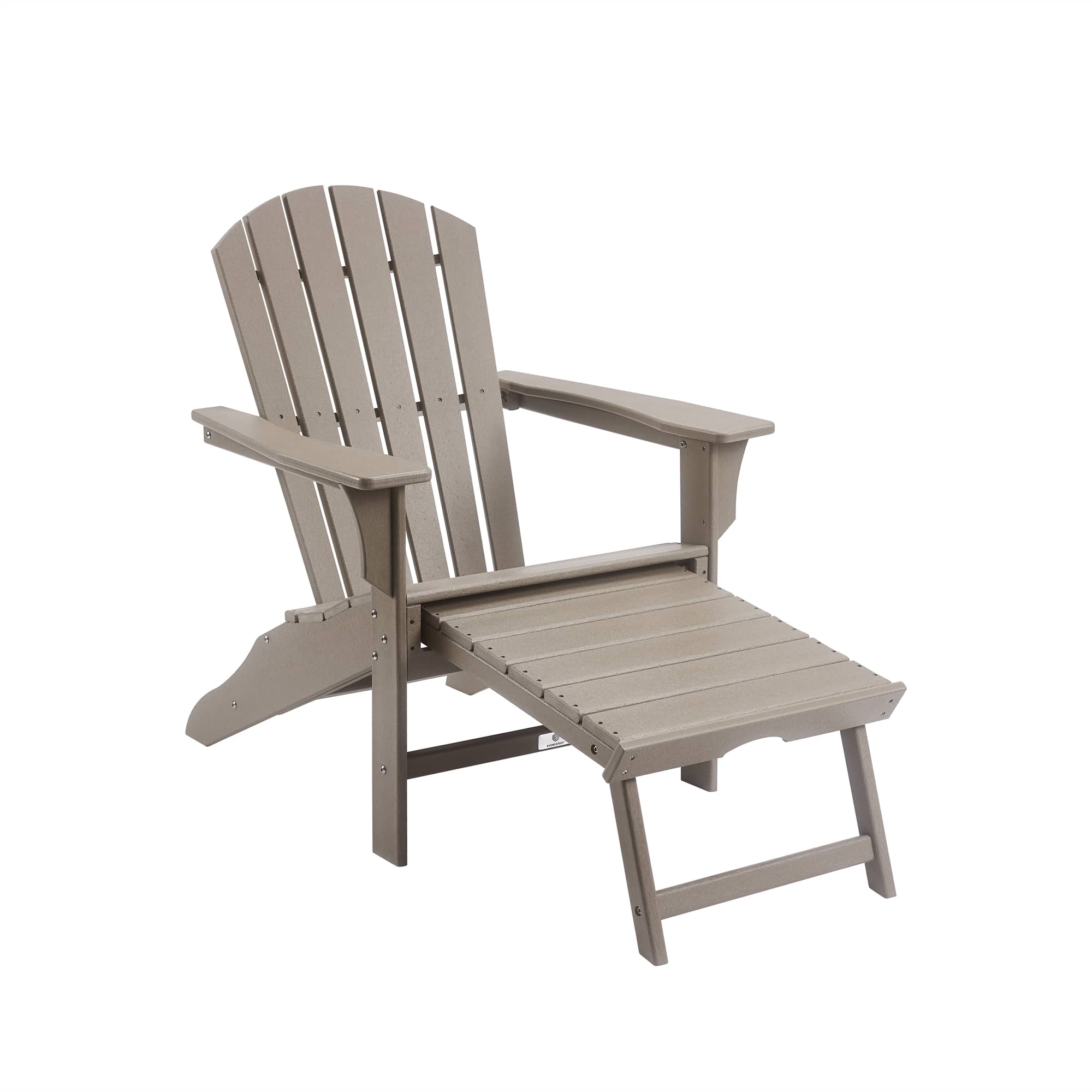 Adirondack chairs with online retractable ottoman