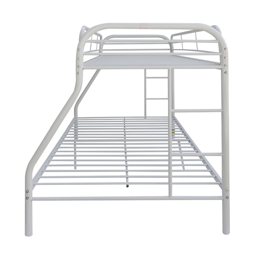 ACME Tritan Bunk Bed (Twin/Full) in White-CASAINC