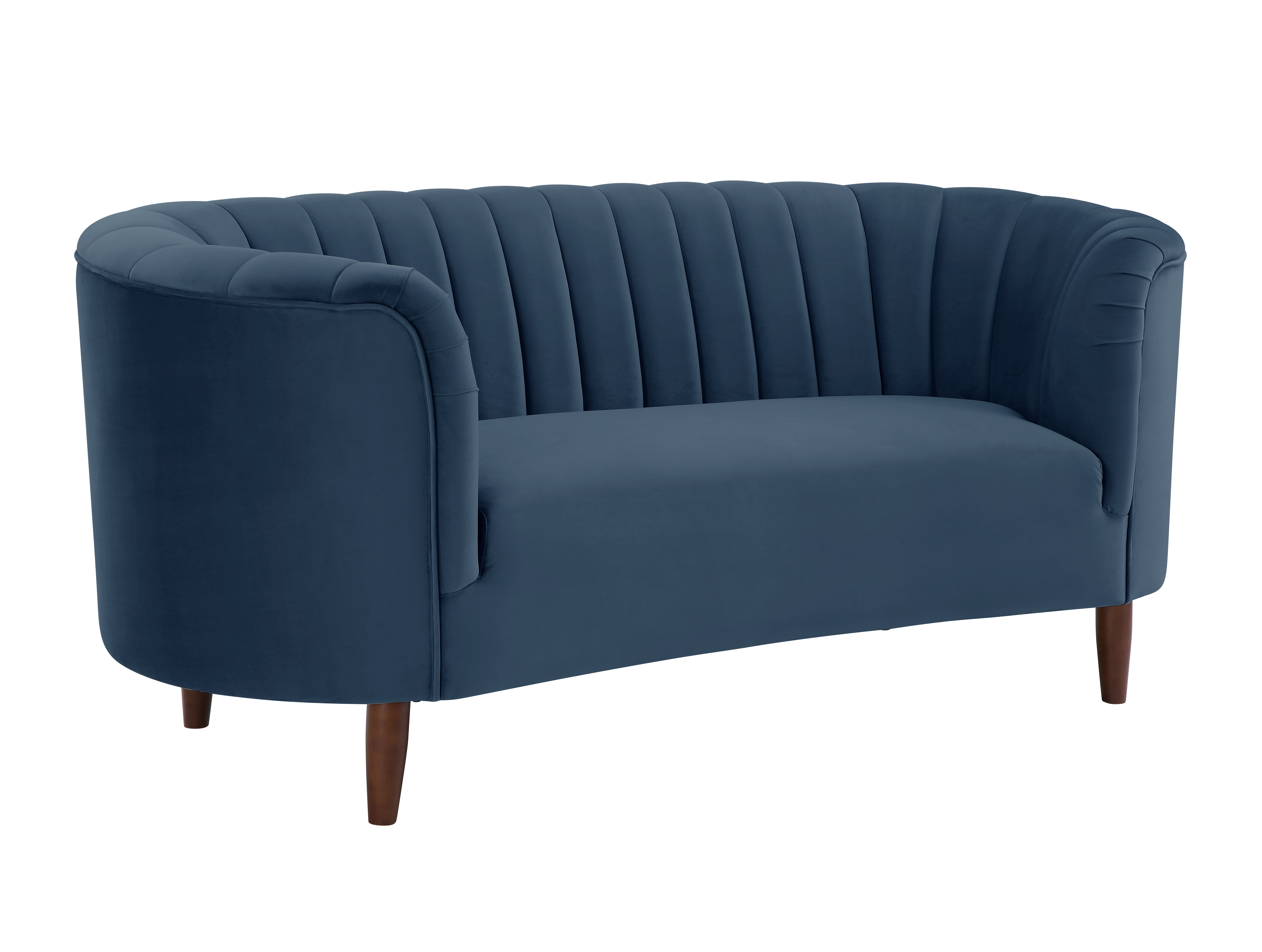 ACME Millephri Loveseat  in Blue Velvet-CASAINC