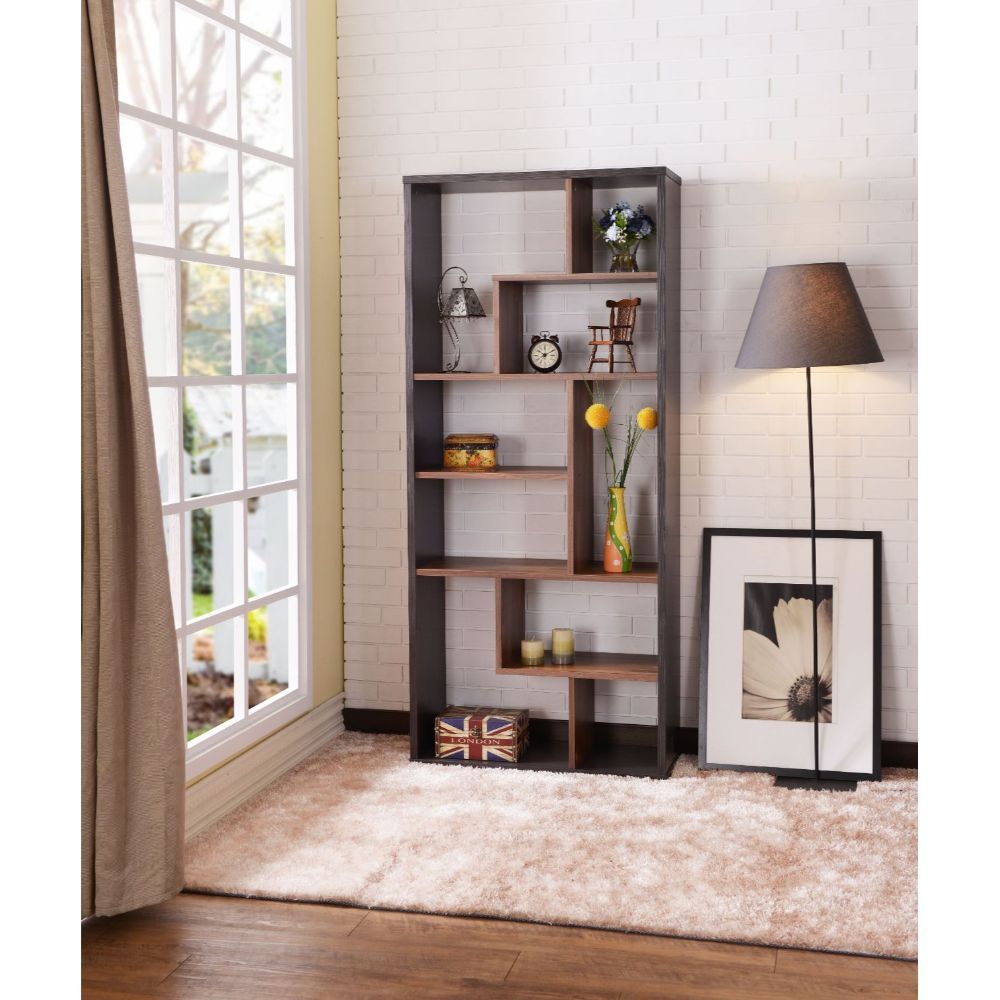 ACME Mileta II Bookshelf, Walnut