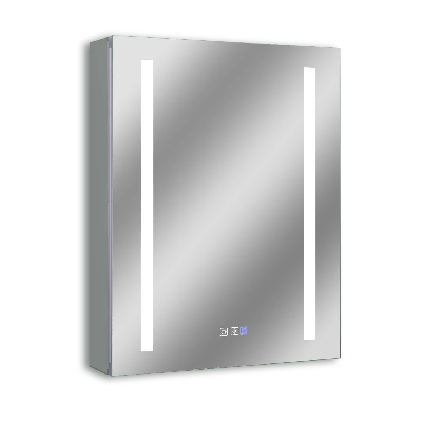 CASAINC 20"W Bathroom Mirror Cabinet with LED Light-Casainc Canada
