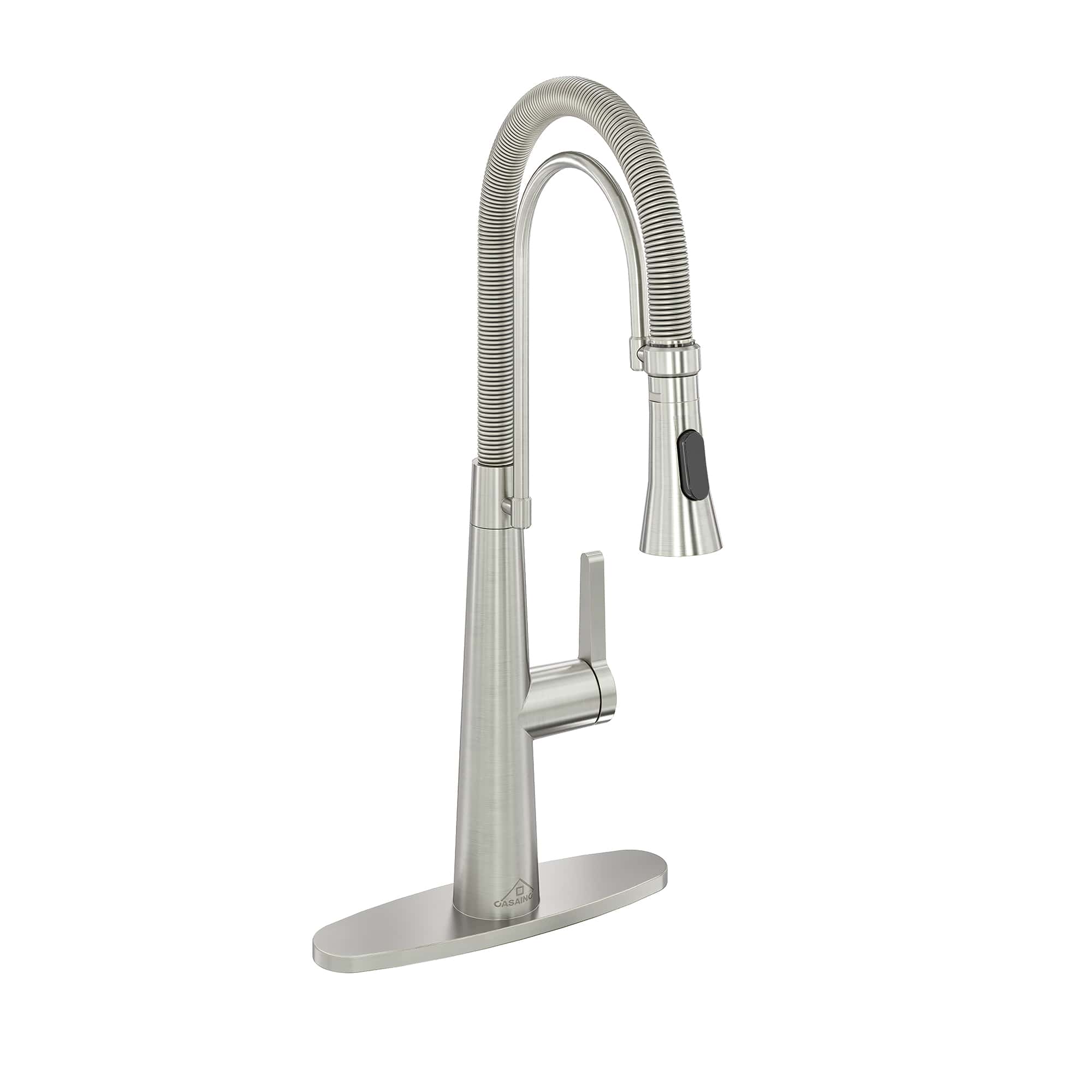 CASAINC 1.8GPM Spring Kitchen Faucet in Brushed Gold and More-Casainc Canada