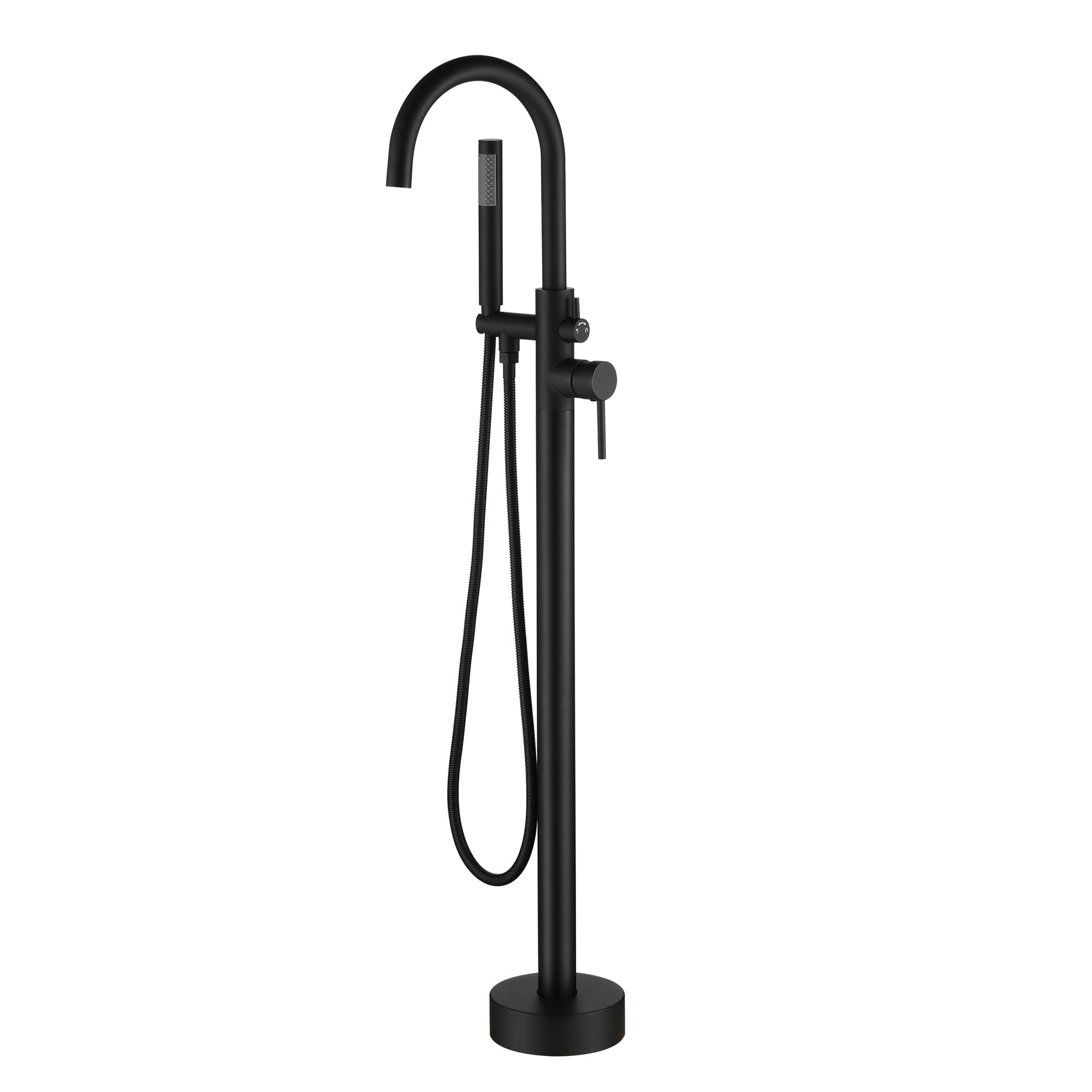 Casainc Multiple Color 1-Handle Freestanding Bathtub Faucet with Hand Shower-Casainc Canada