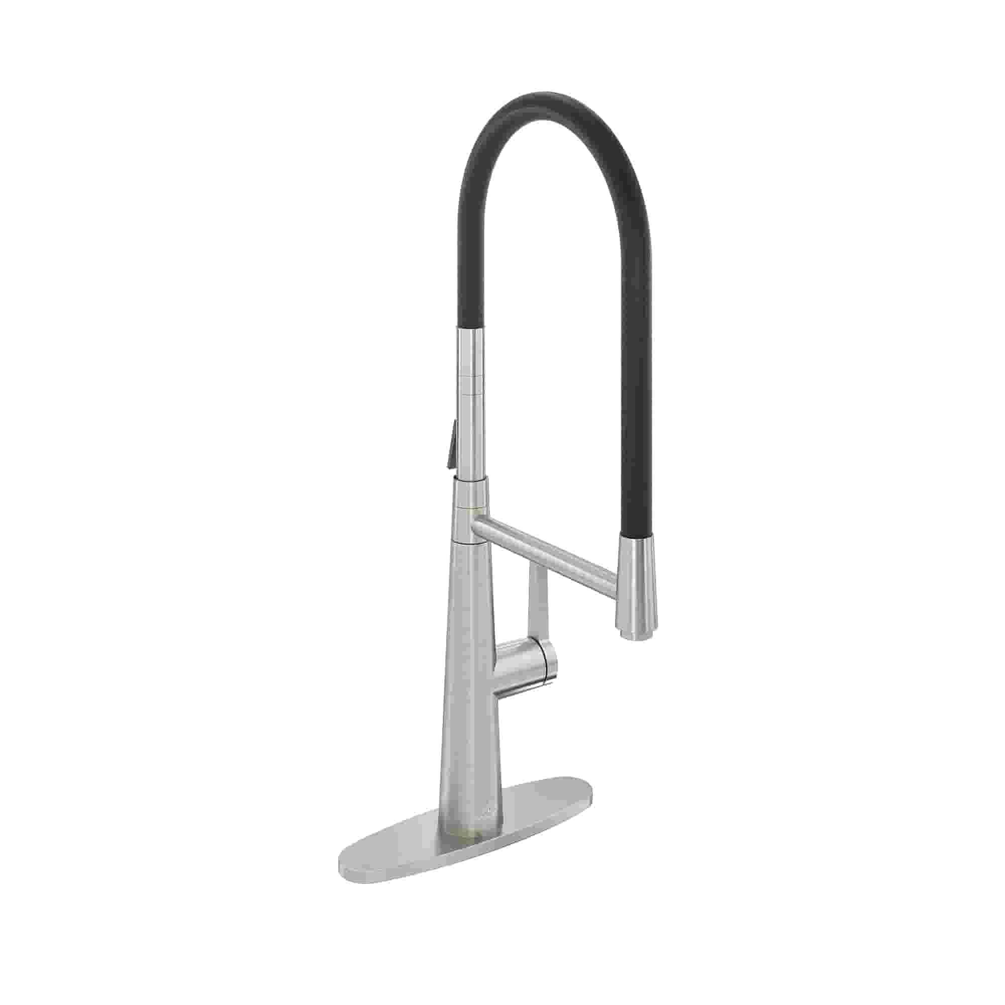 CASAINC 1.8GPM Silicone Kitchen Faucet in Brushed Nickel and More