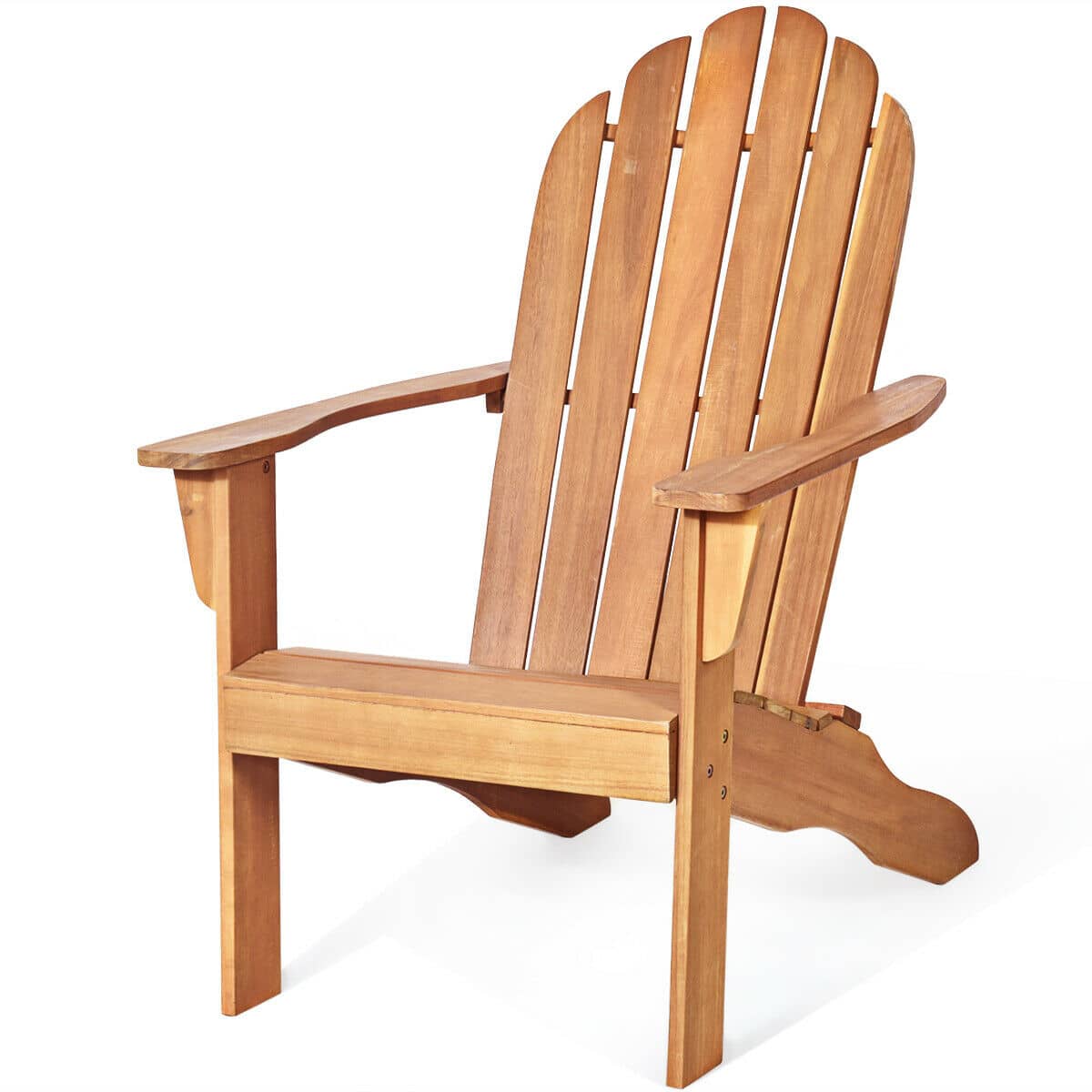 CASAINC Wooden Outdoor Lounge Chair with Ergonomic Design for Yard and Garden-Casainc Canada