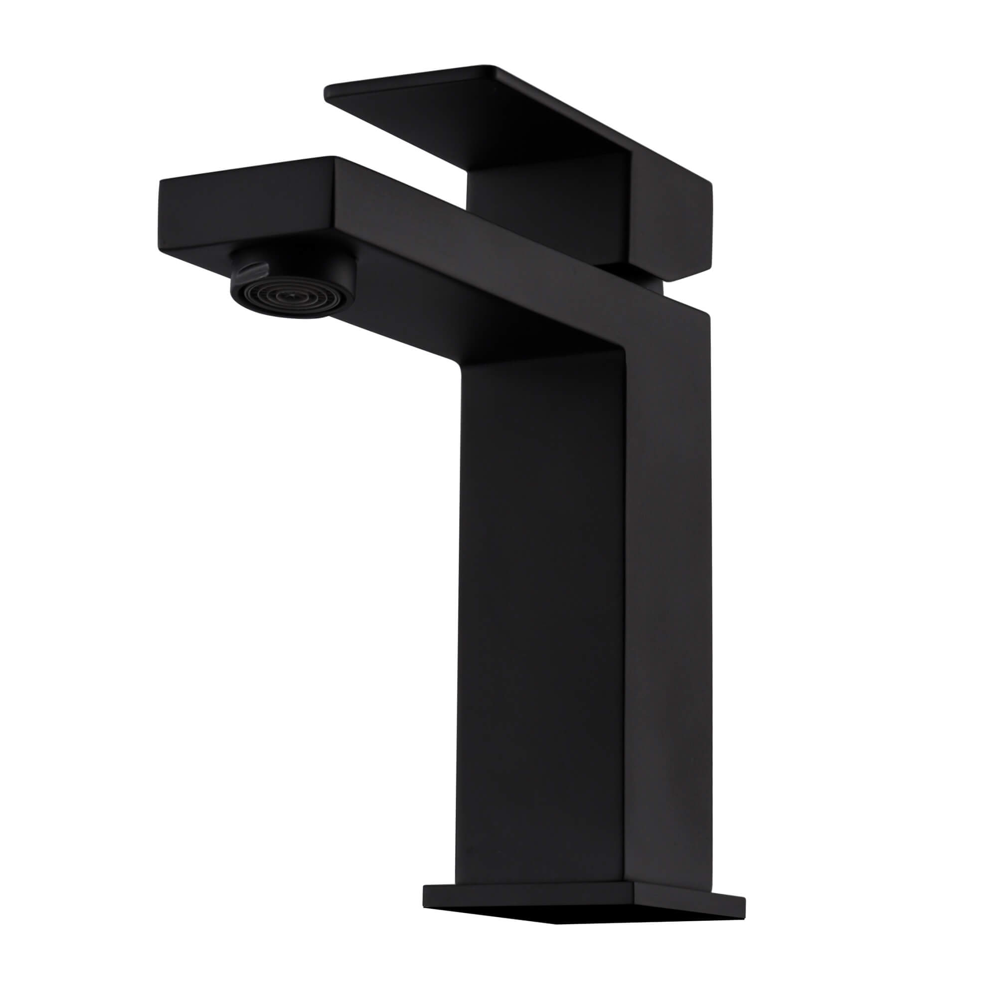 Casainc Matte Black 1-Handle Residential Freestanding Sink Faucet-Casainc Canada
