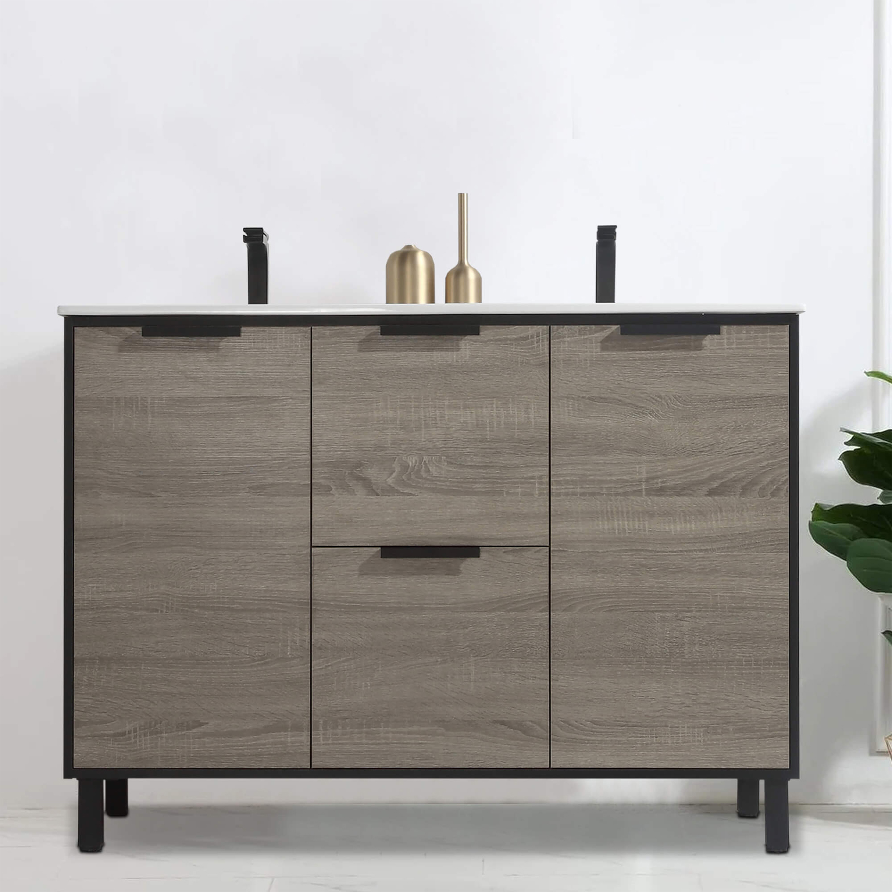 DOUBLE SINK VANITY-Casainc Canada