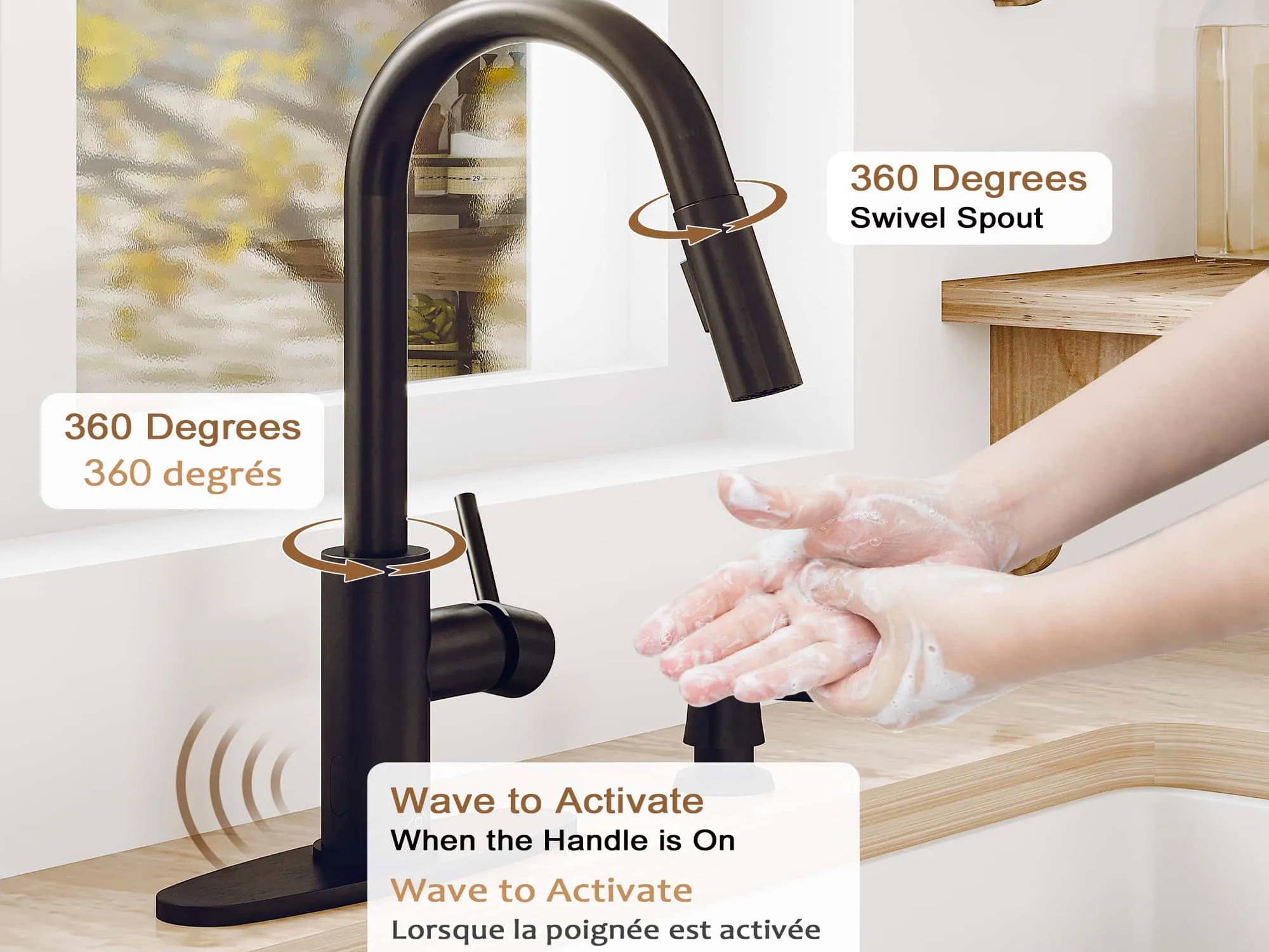 infrared kitchen faucet-casainc canada