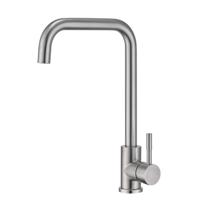 BN-High Arc Pull Down Single Handle Kitchen Faucet with Accessories-Mondawe