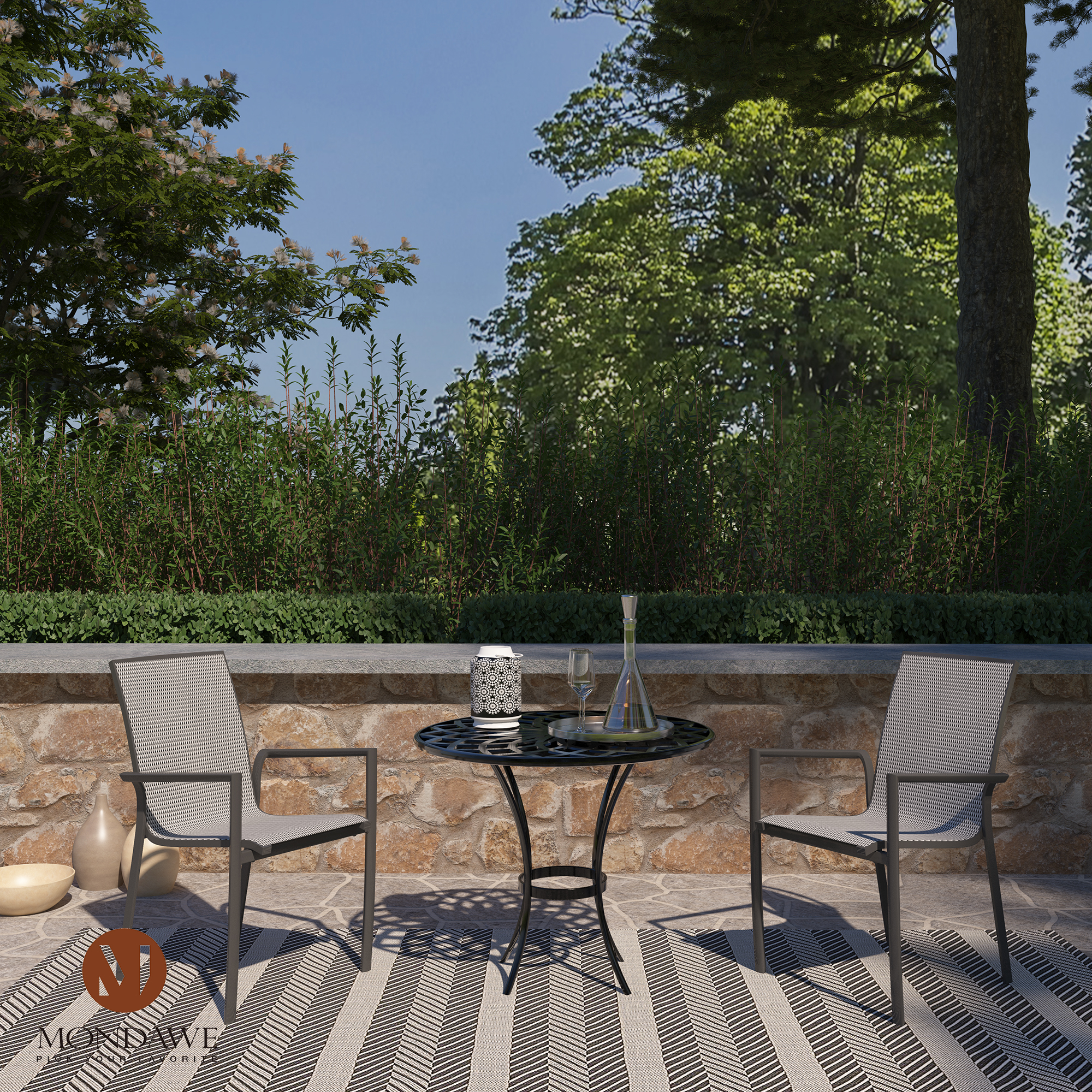 aluminium stackable chairs