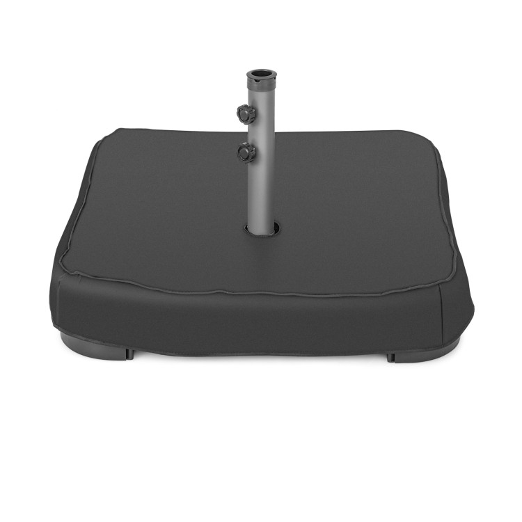 Heavy-Duty Fillable Umbrella Base with 2 Sandbags and Dust-proof Cover-Mondawe