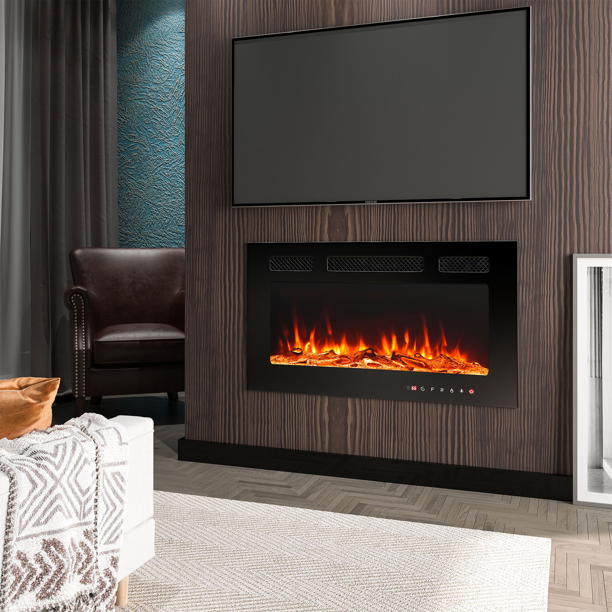 Electric Fireplace – Mondawe