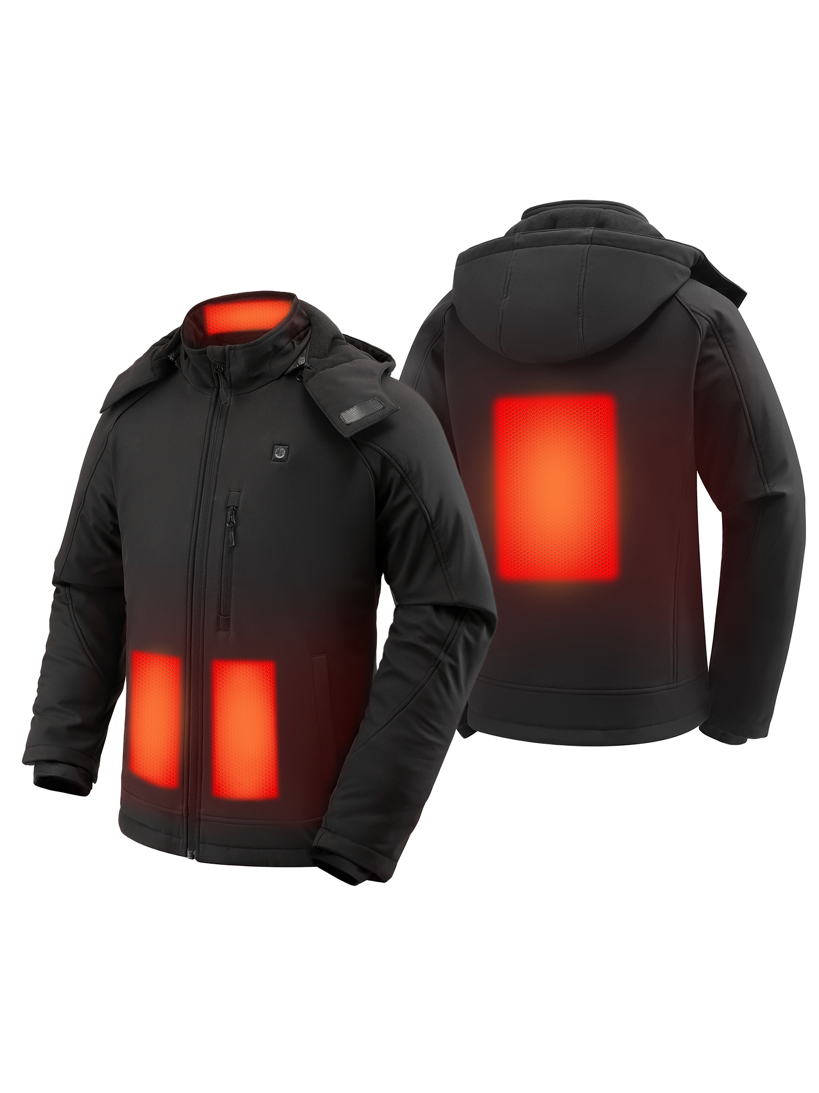 soft shell heated jacket