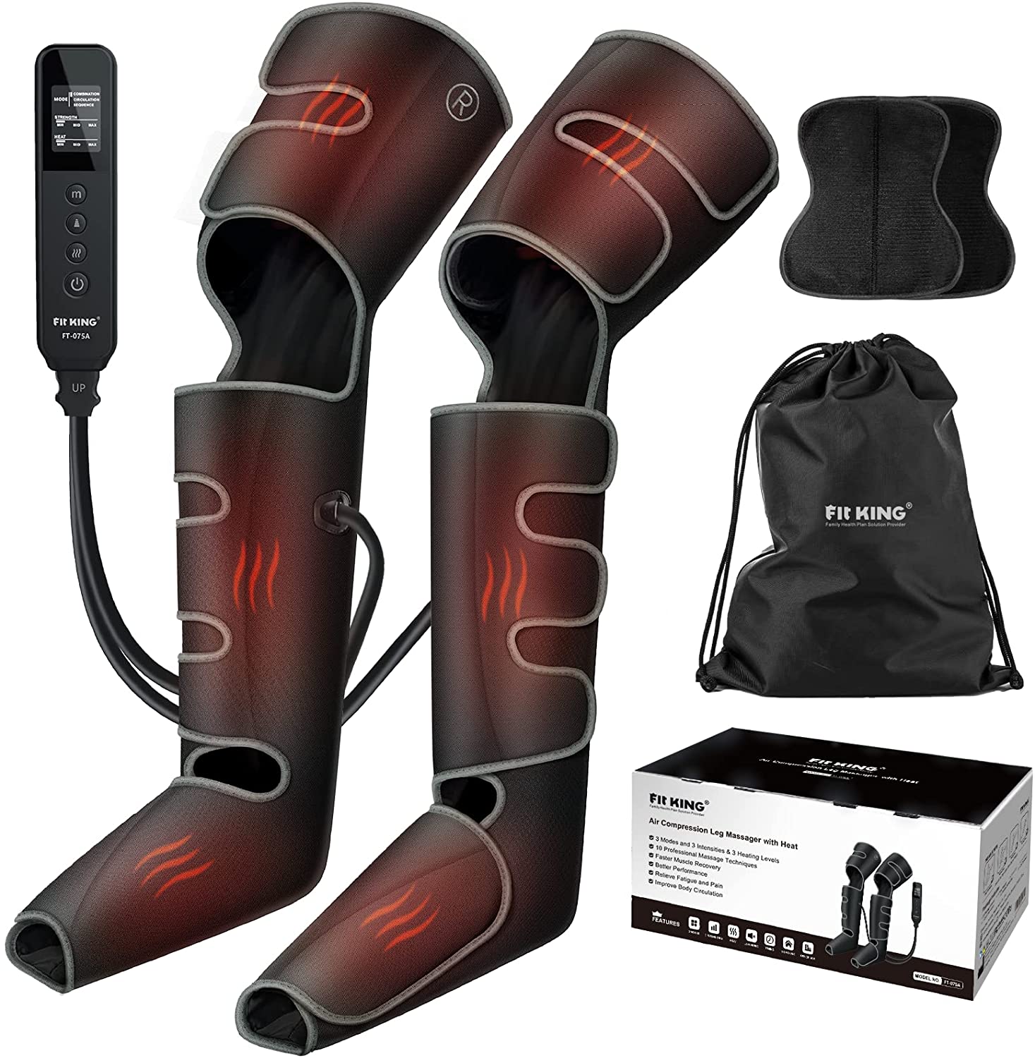 Full Leg Massager with Heat FT-075A-FIT KING