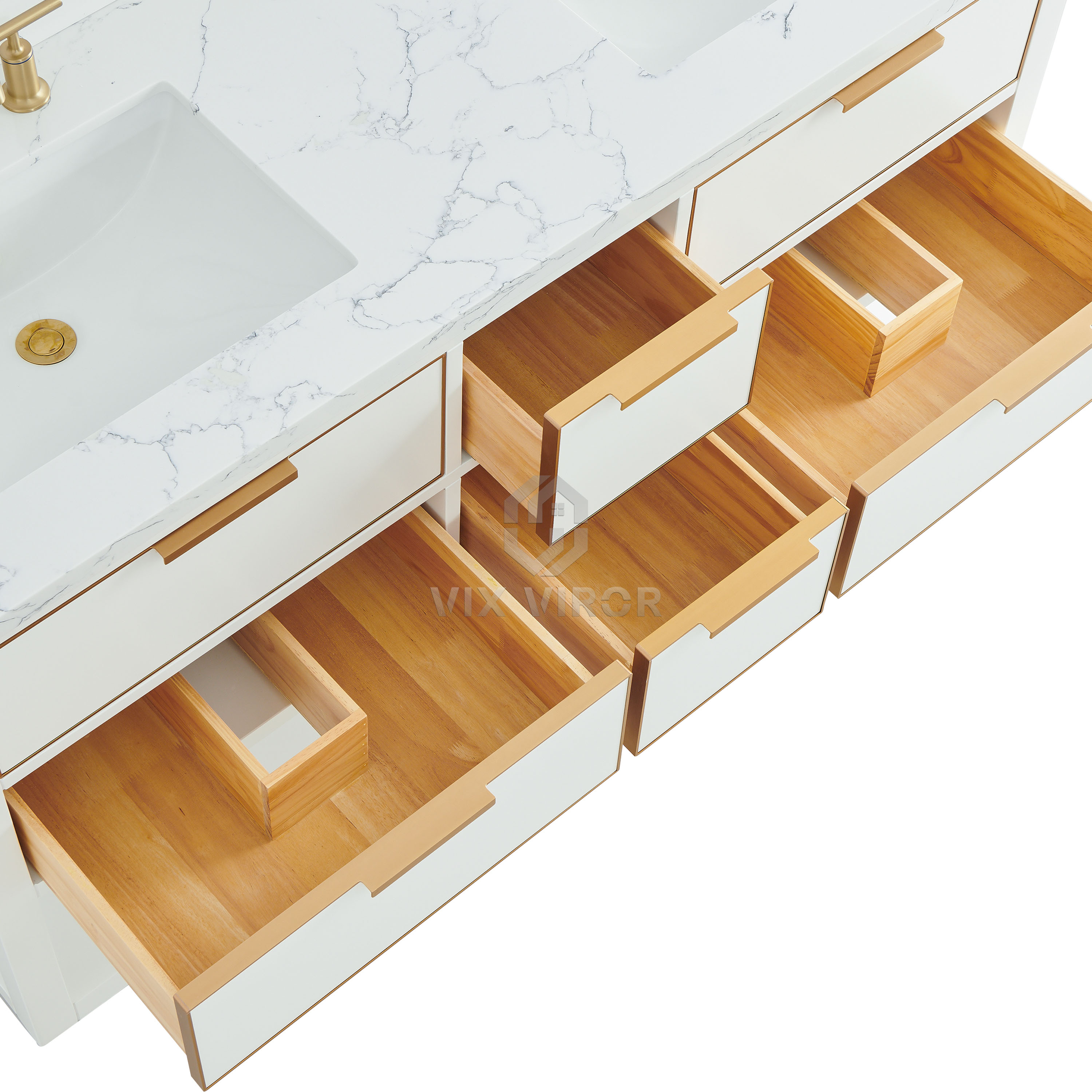 Bathroom Vanity SHP-Lines9060WH