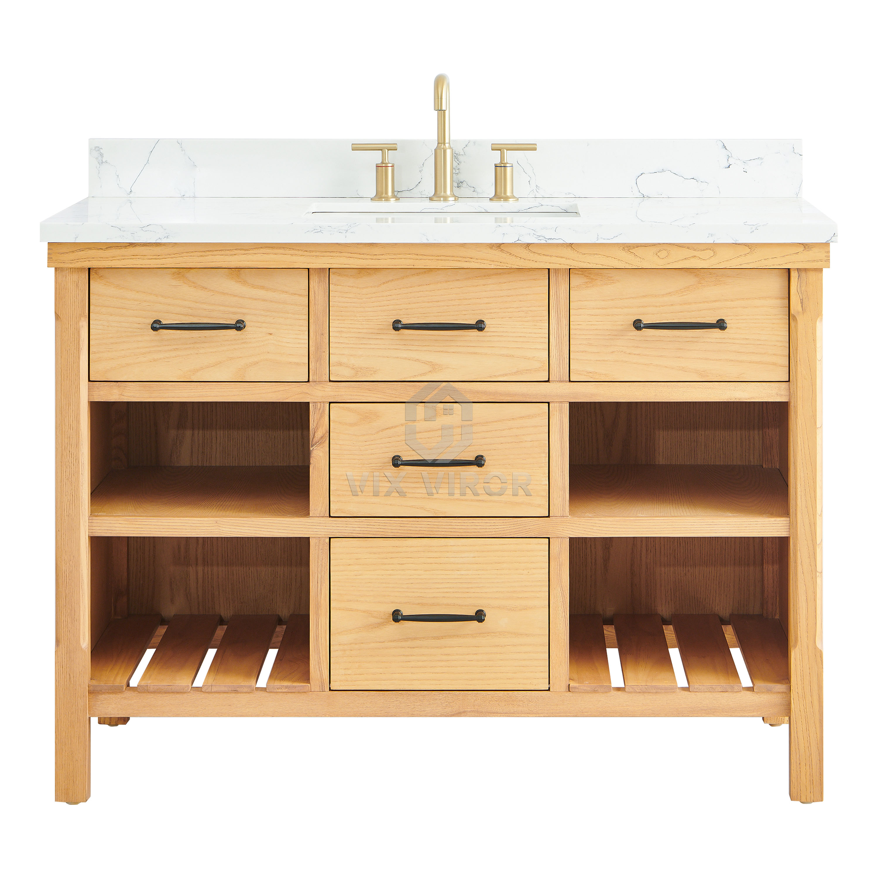 Bathroom Vanity SHP-Natural10048AW