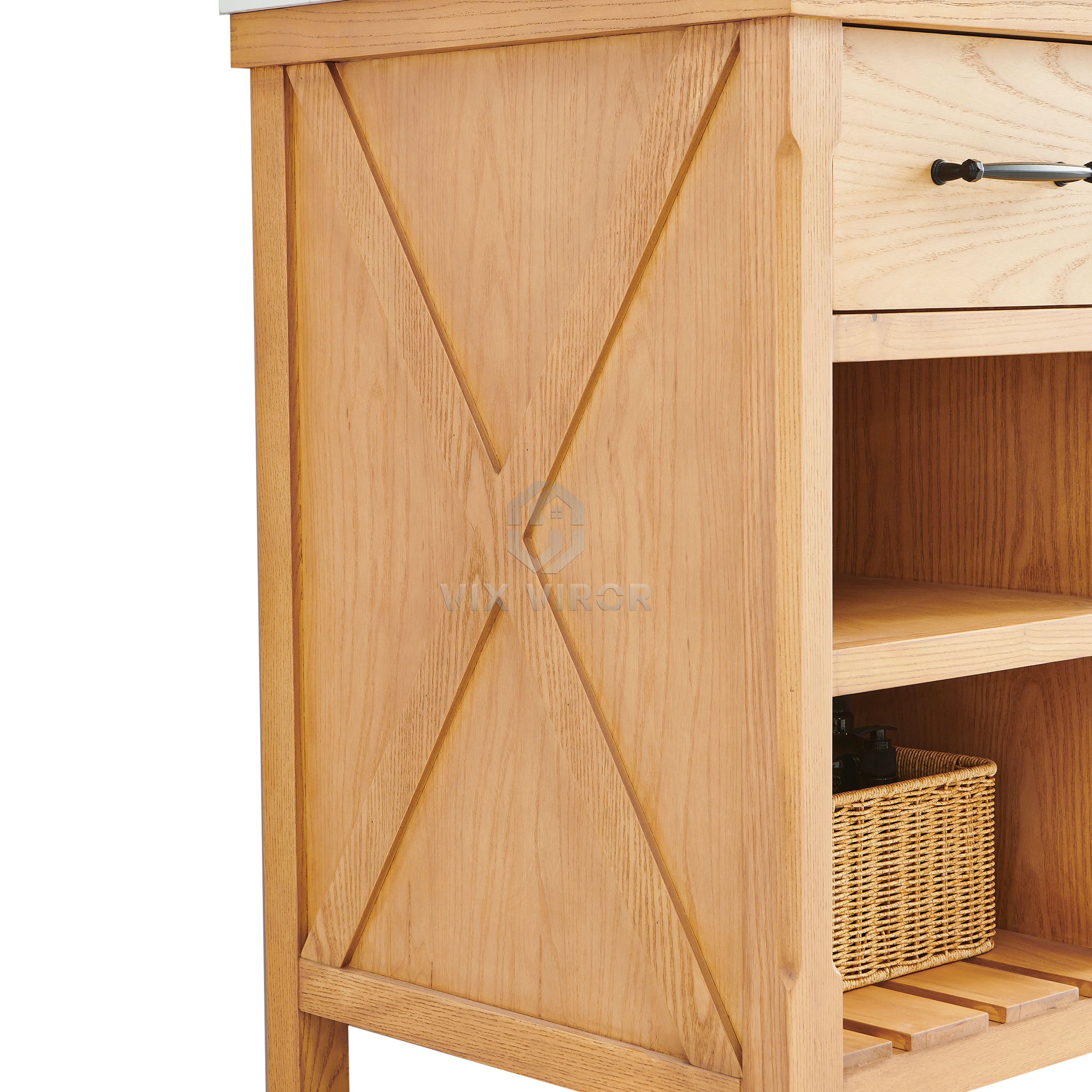 Bathroom Vanity SHP-Natural10048AW