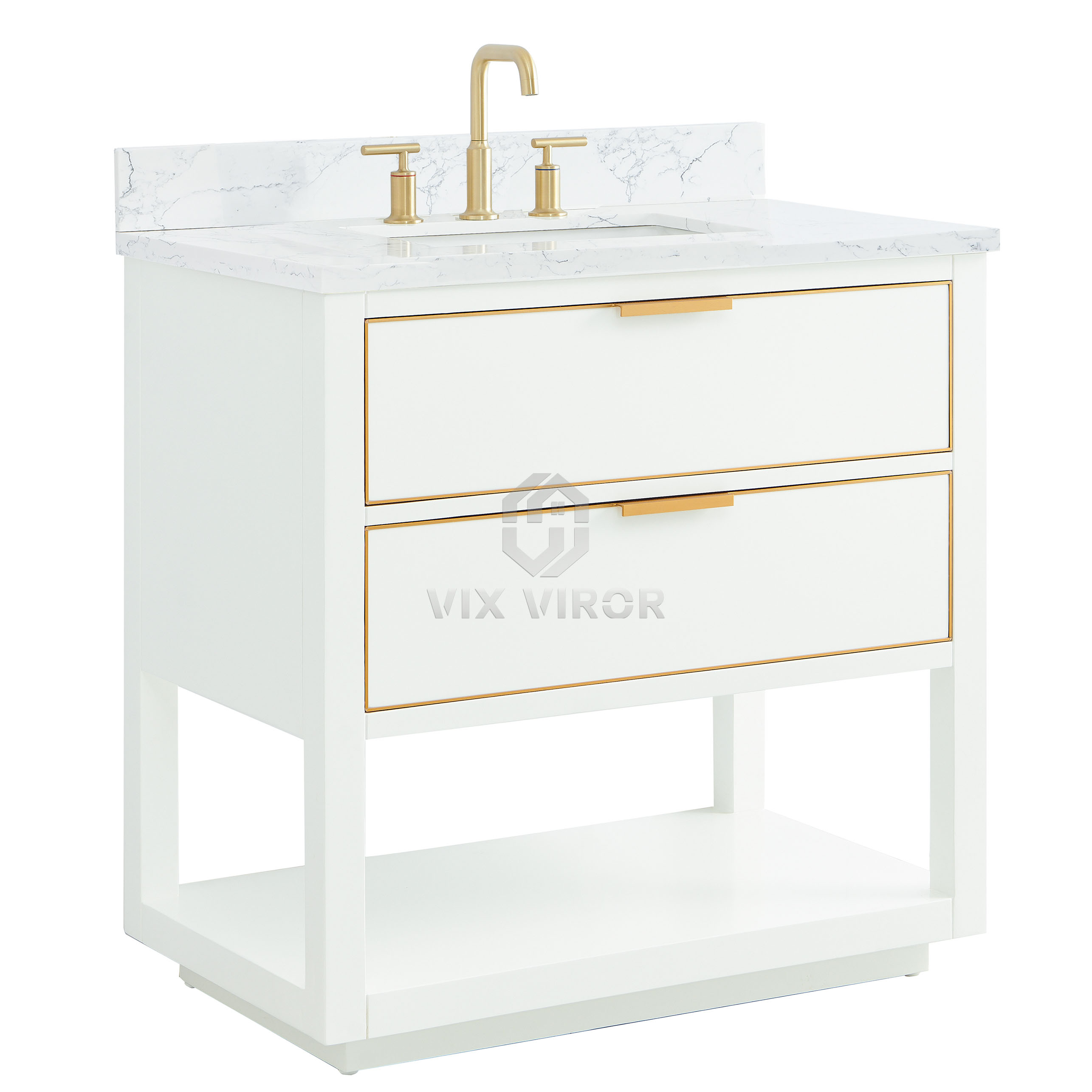 Bathroom Vanity SHP-Lines8036WH