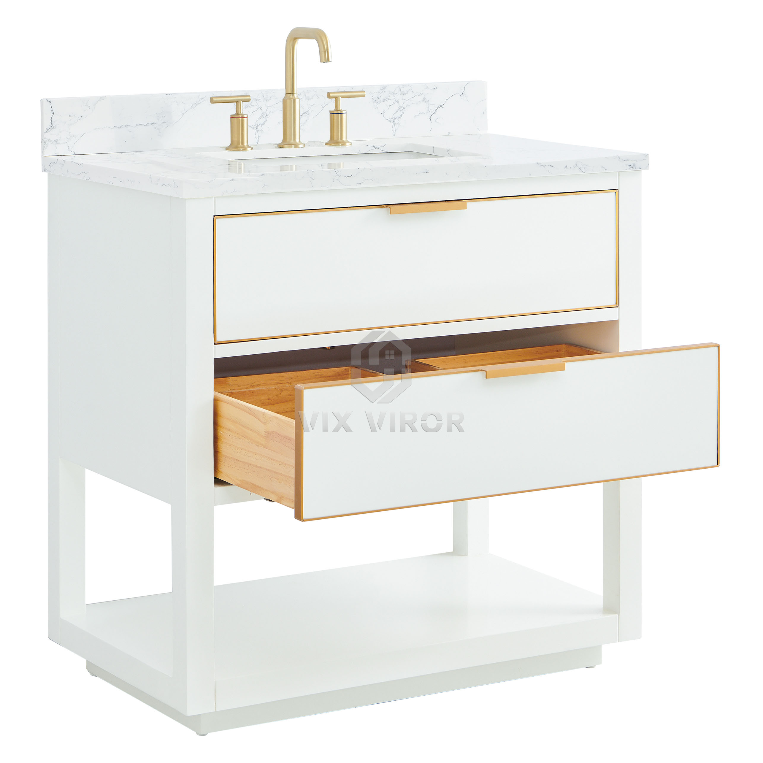Bathroom Vanity SHP-Lines8036WH