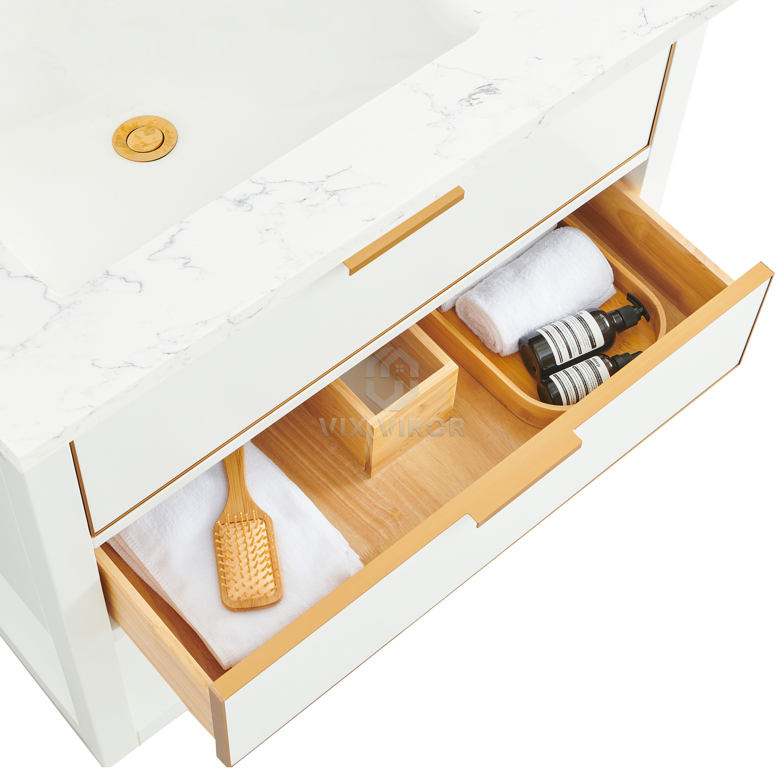 Bathroom Vanity SHP-Lines8036WH