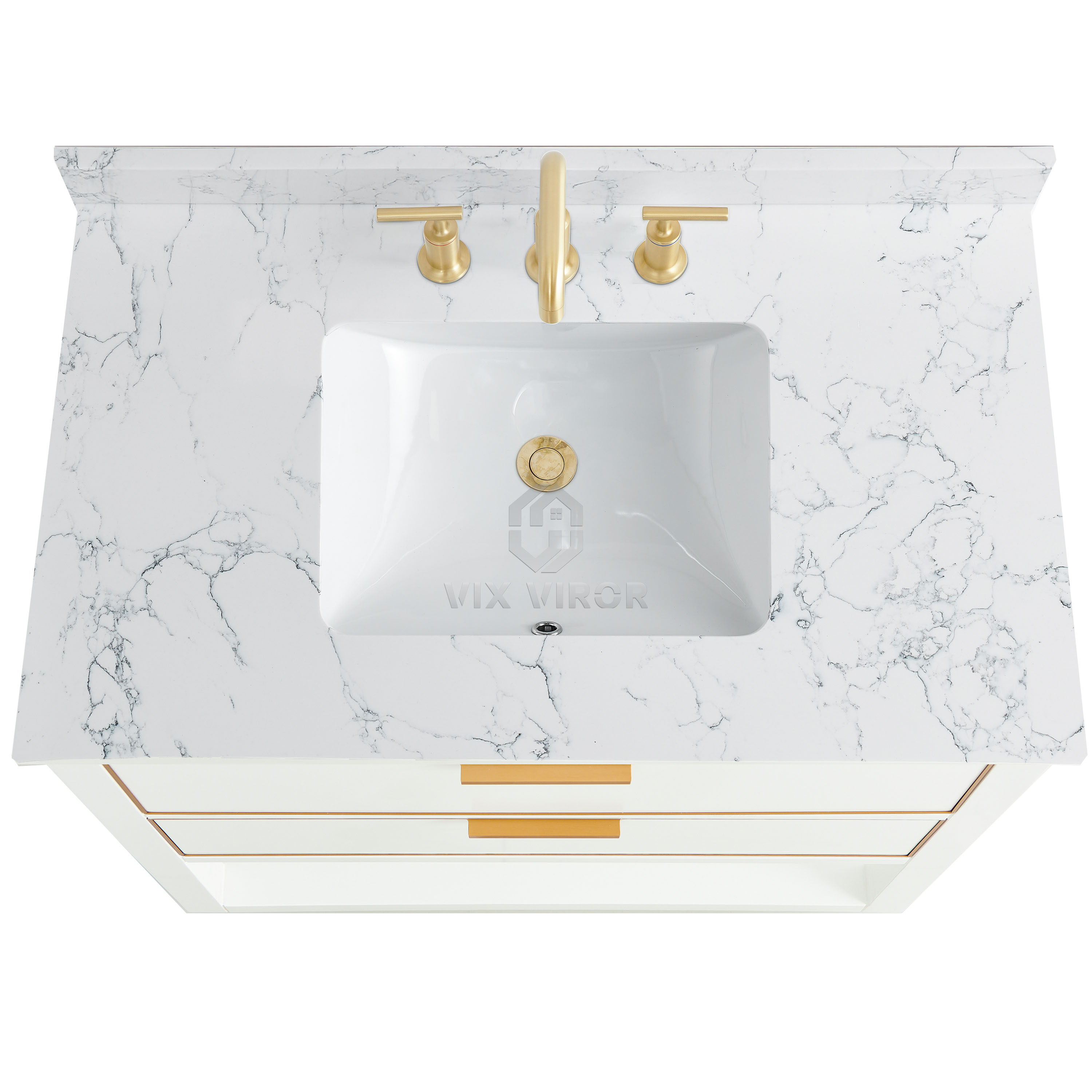 Bathroom Vanity SHP-Lines8036WH