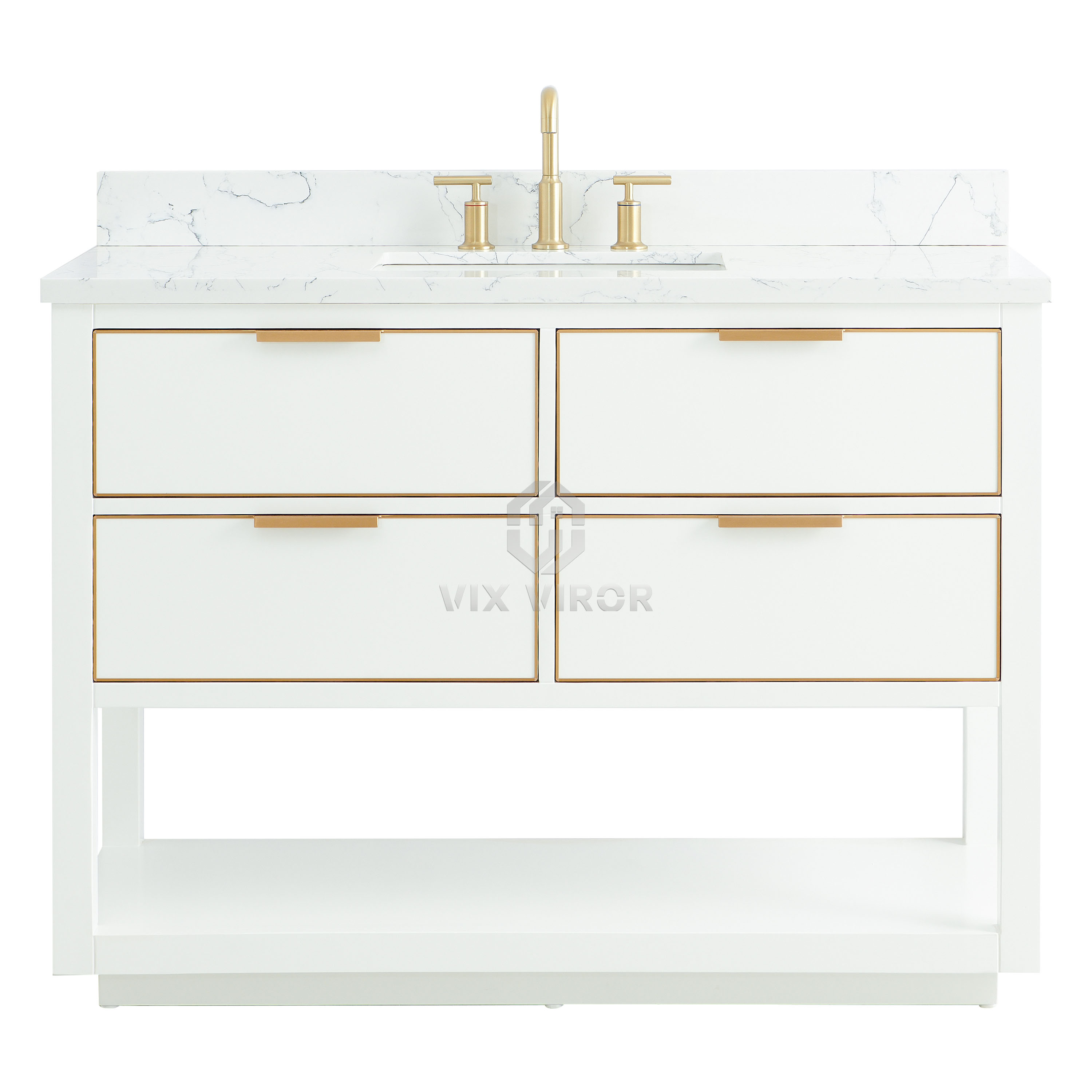 Bathroom Vanity SHP-Lines9048WH