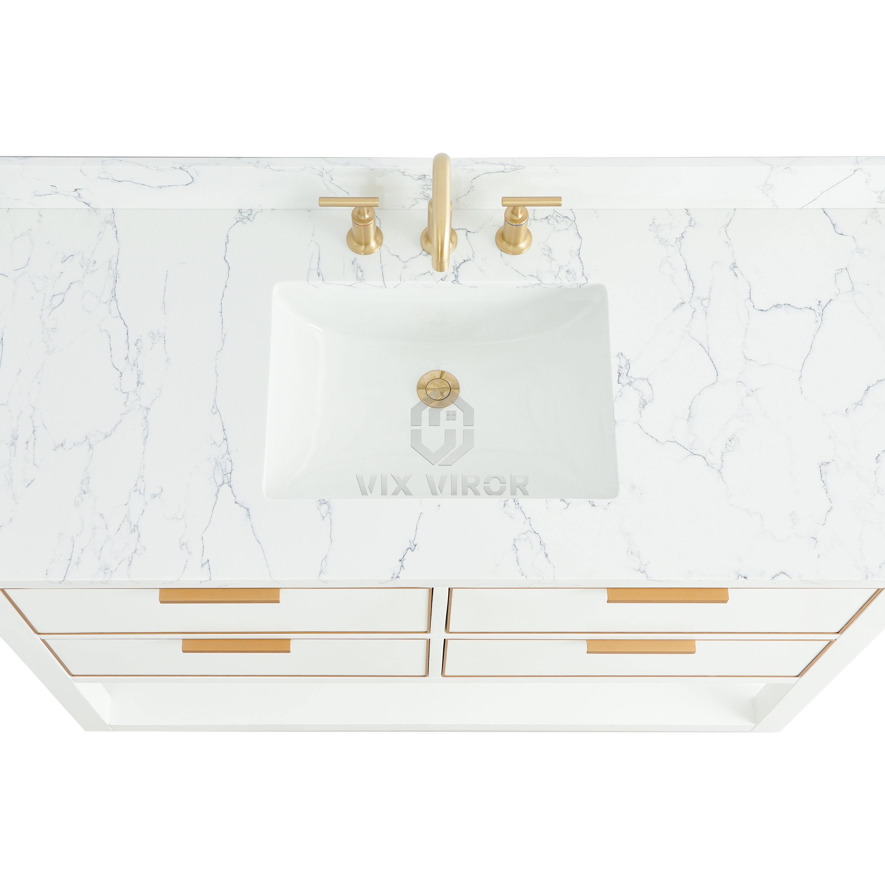 Bathroom Vanity SHP-Lines9048WH