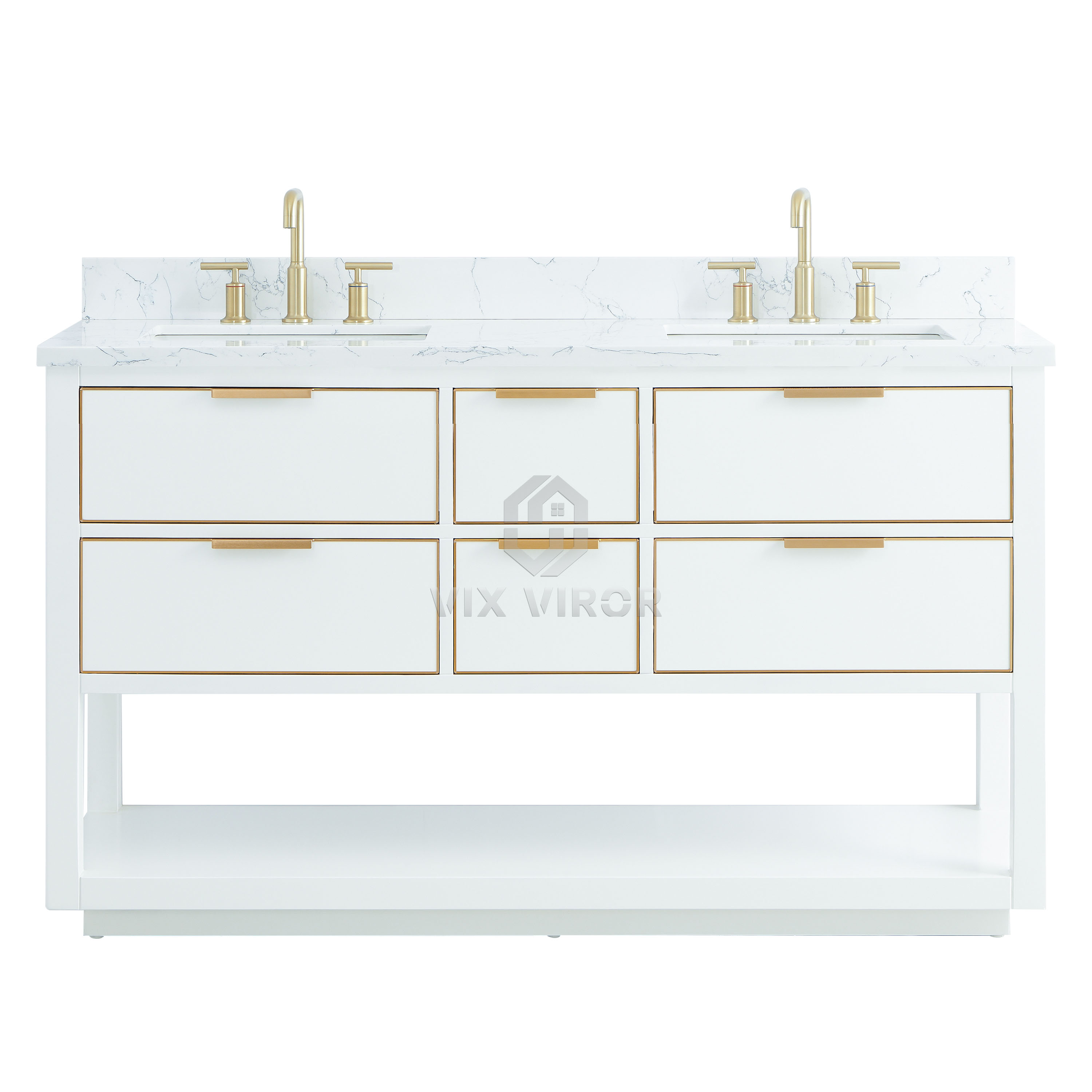 Bathroom Vanity SHP-Lines9060WH