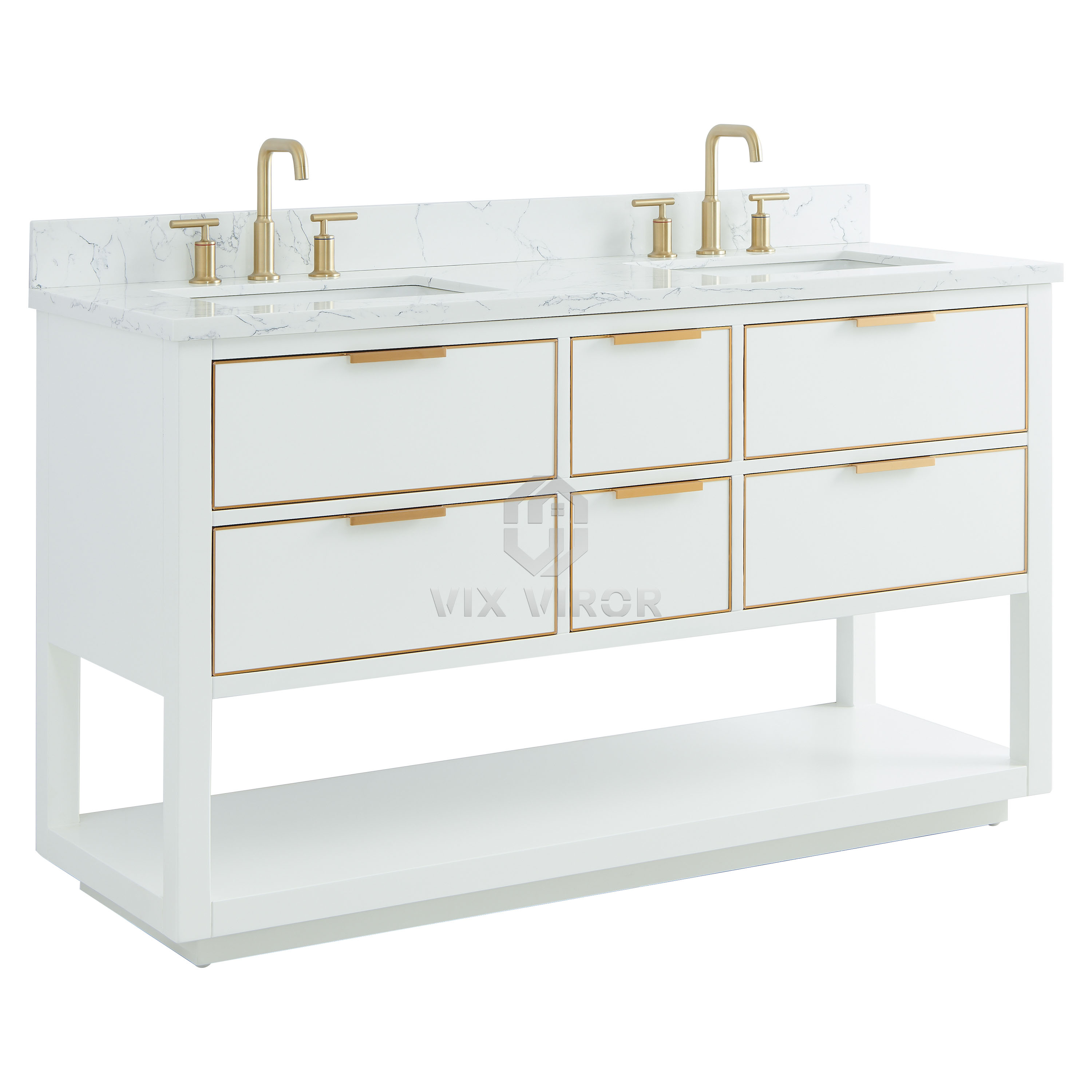Bathroom Vanity SHP-Lines9060WH