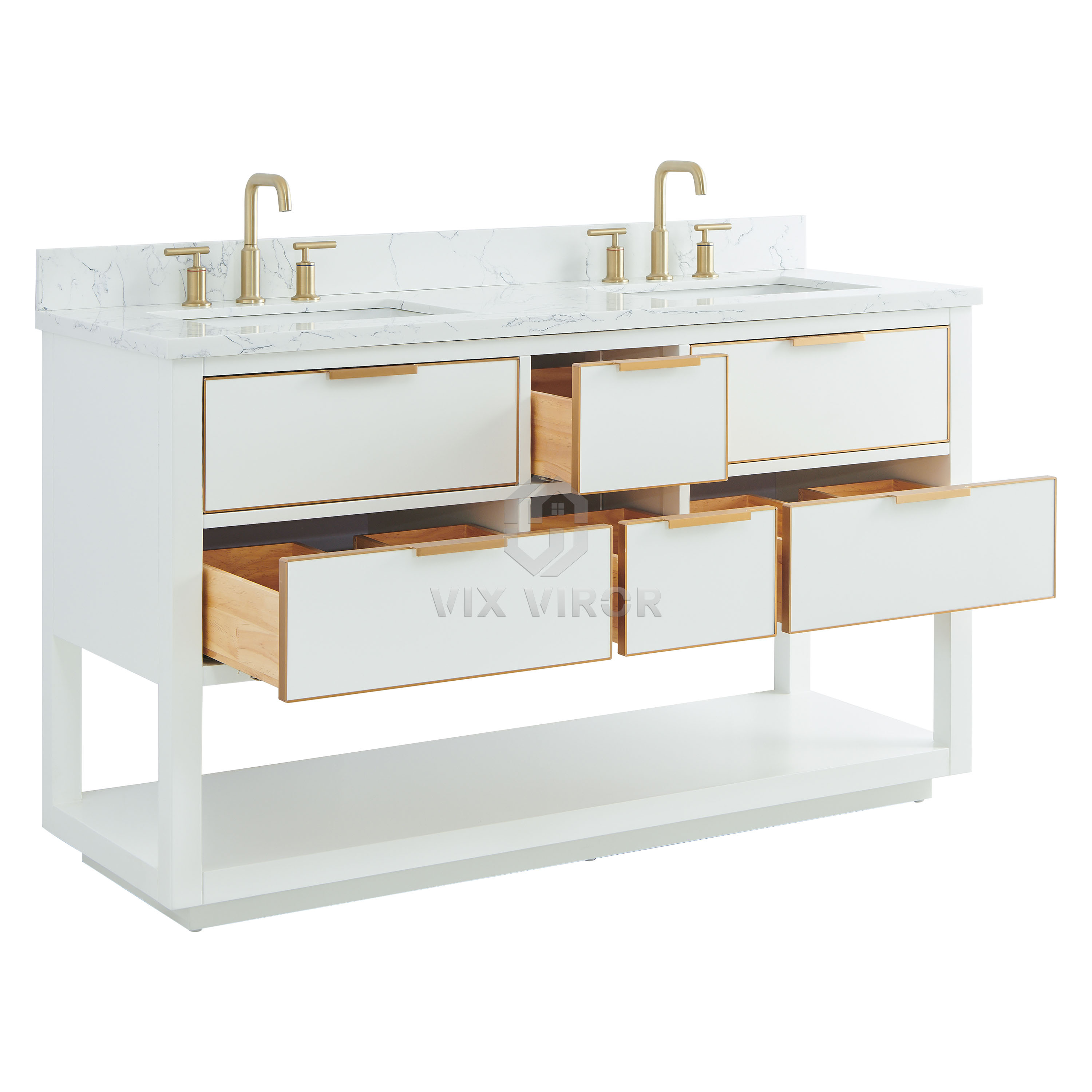 Bathroom Vanity SHP-Lines9060WH