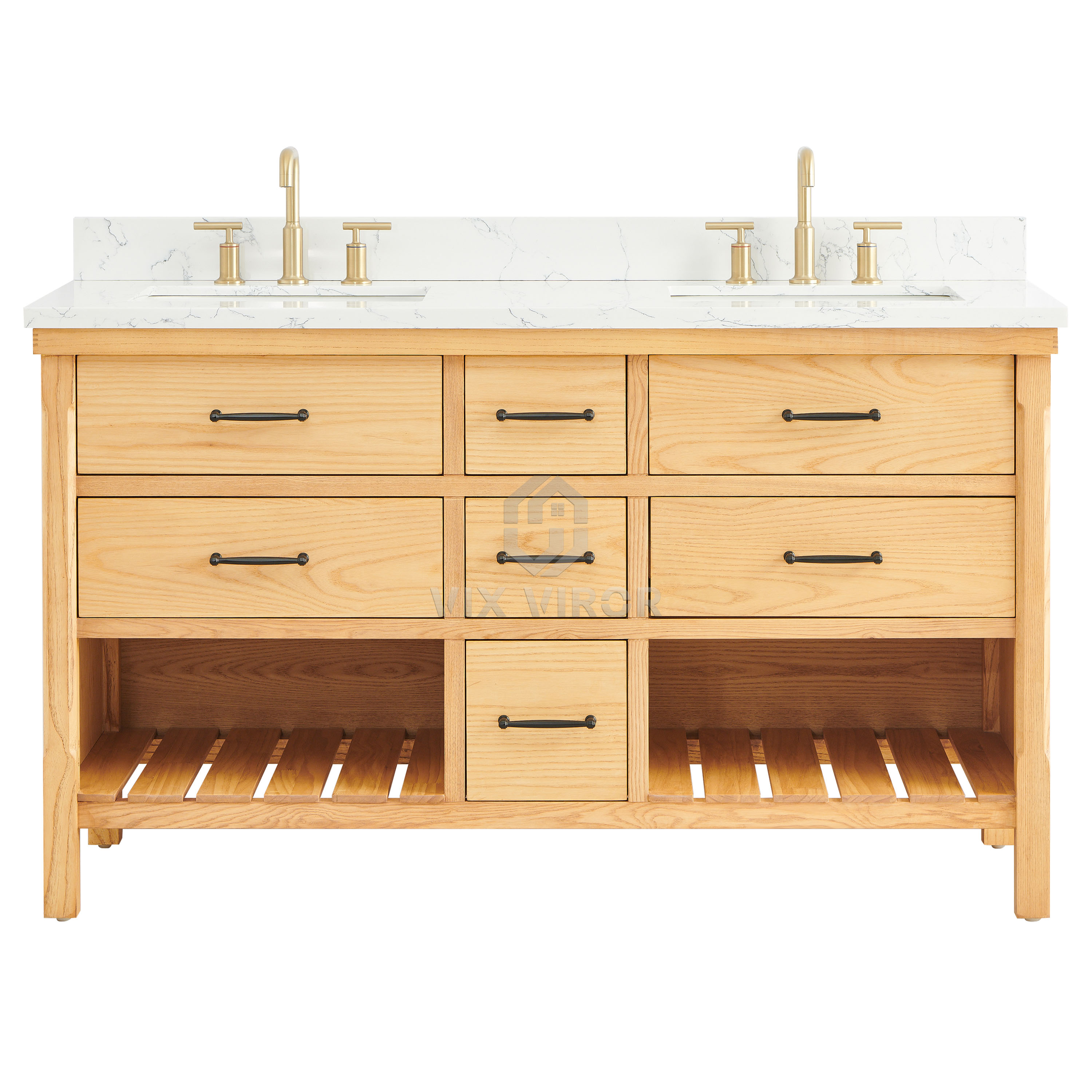 Bathroom Vanity SHP-Natural10060AW