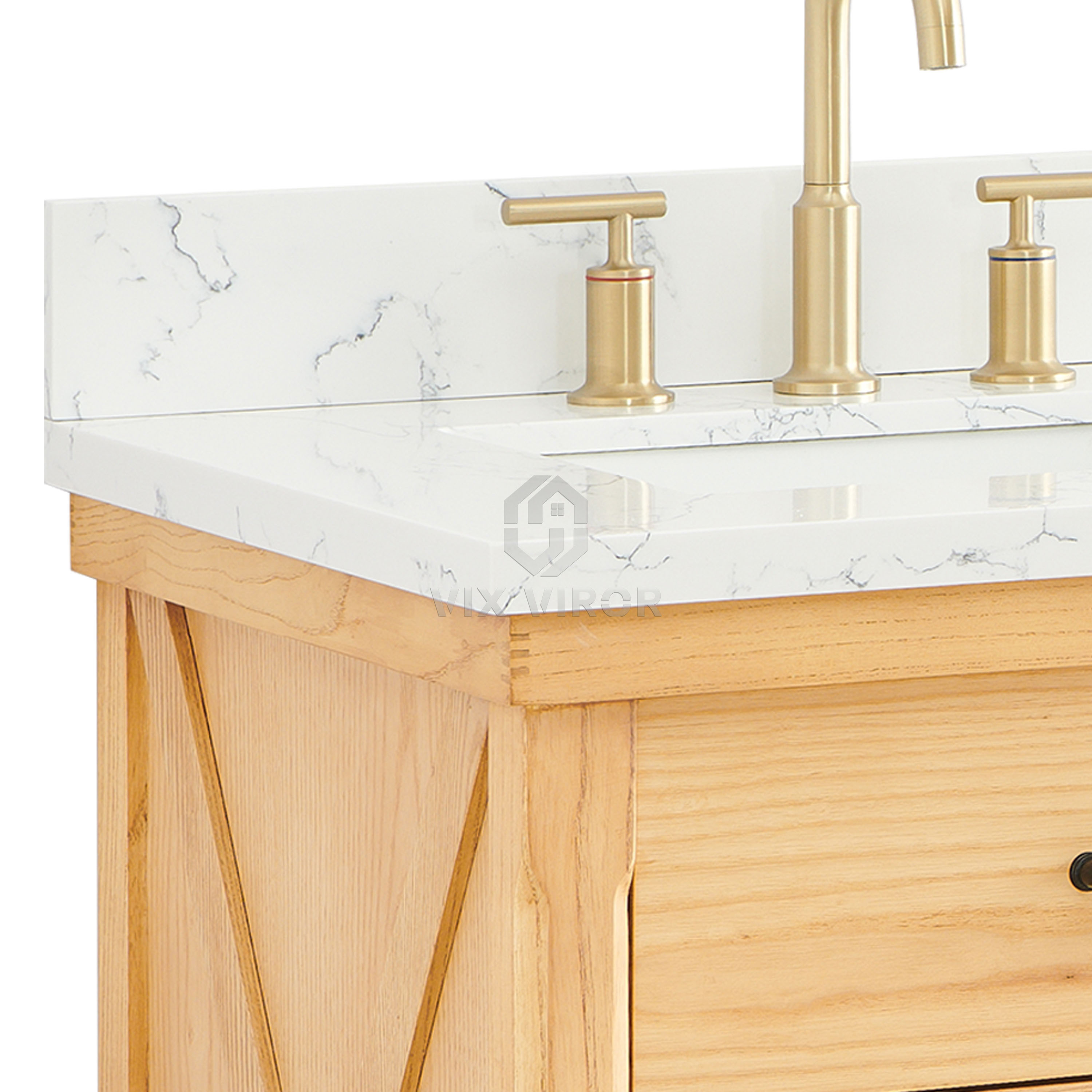 Bathroom Vanity SHP-Natural10060AW