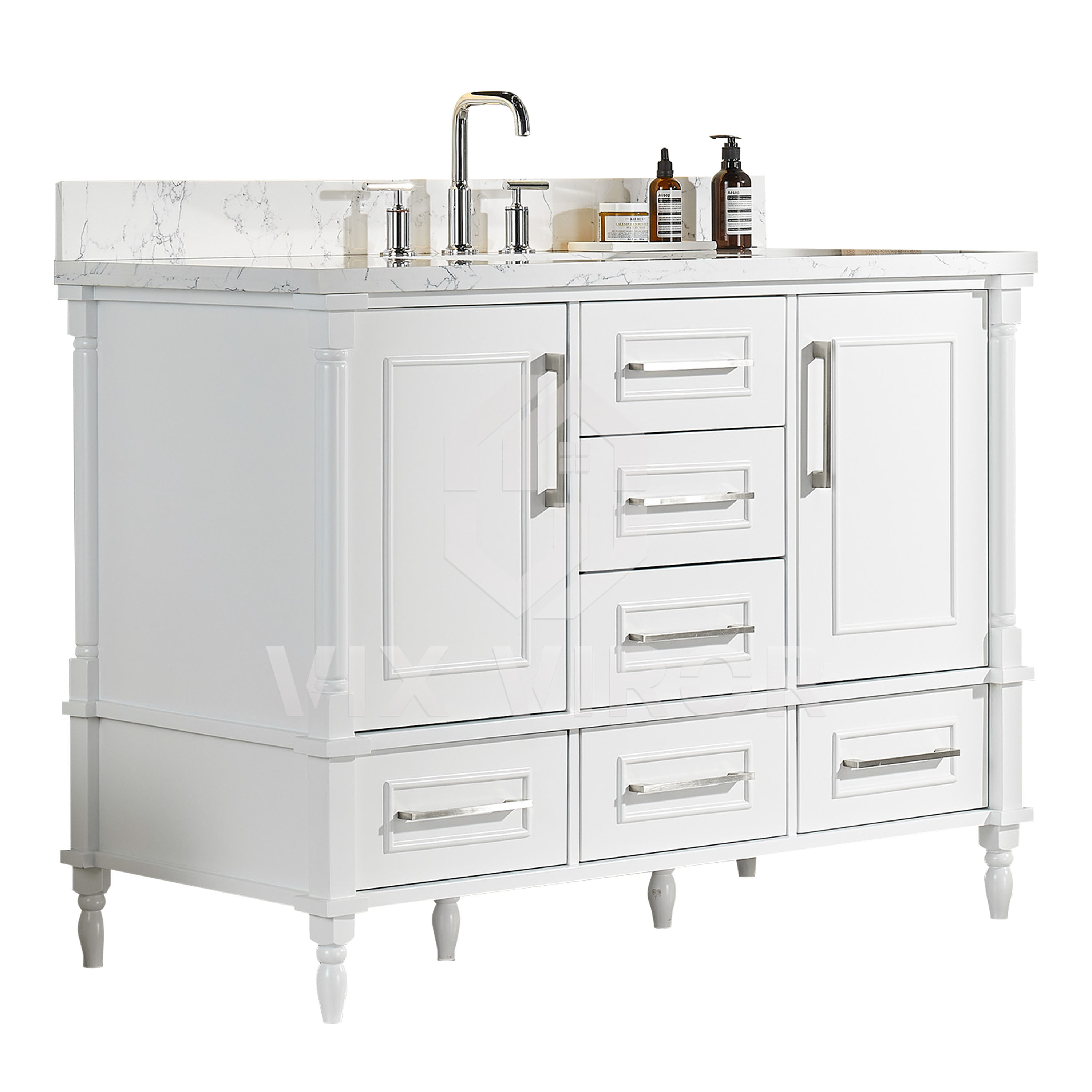 Bathroom Vanity SHP-Moon10048W