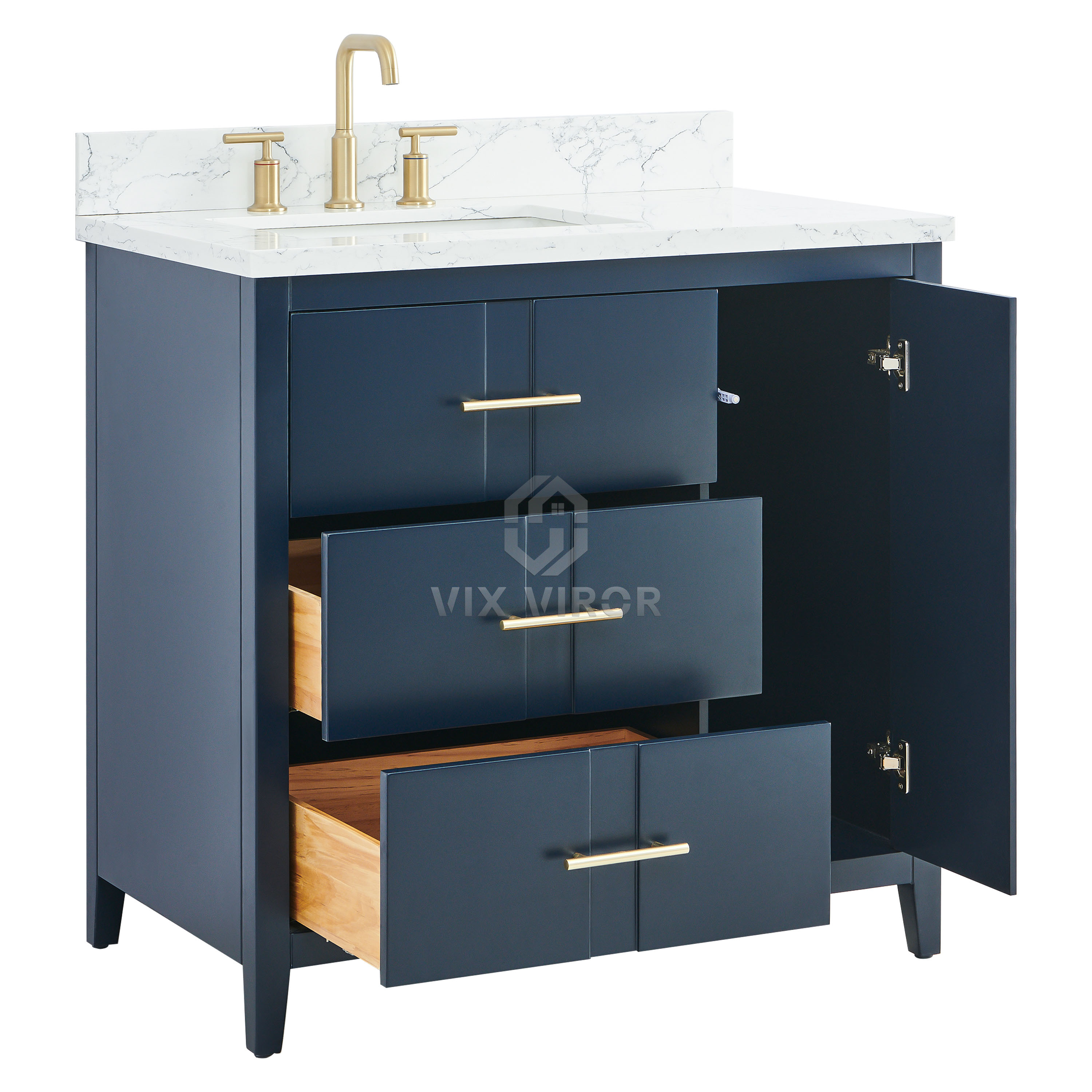Bathroom Vanity SHP-Vintage8036NB