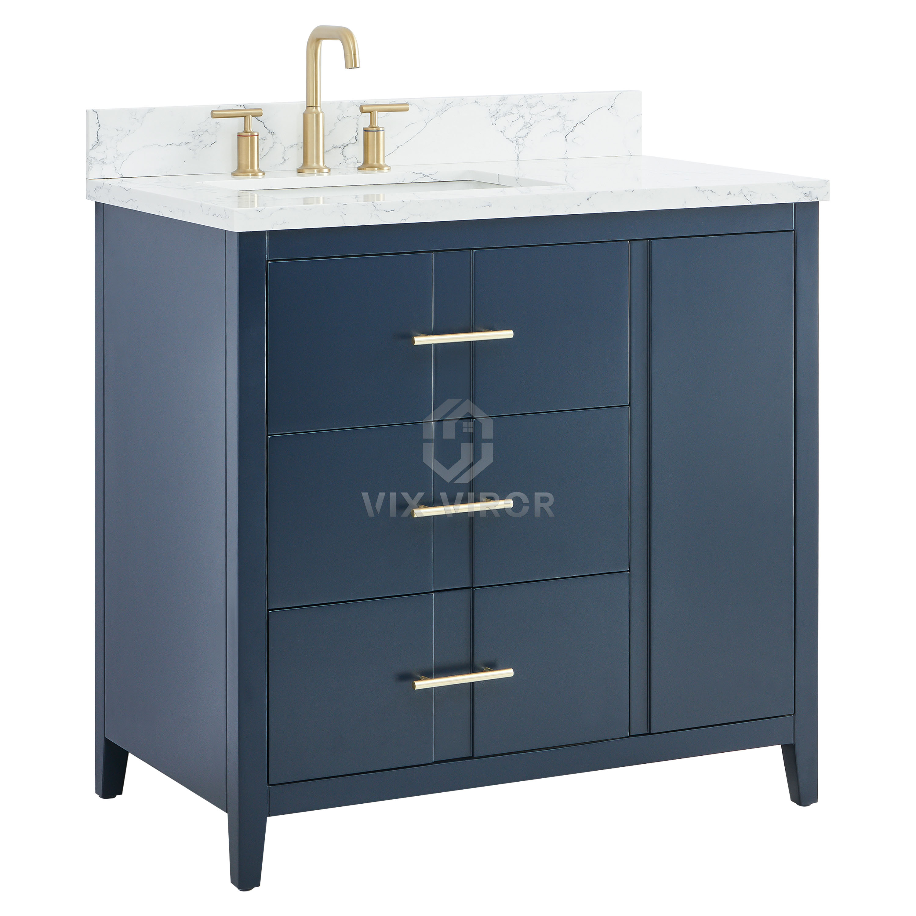 Bathroom Vanity SHP-Vintage8036NB