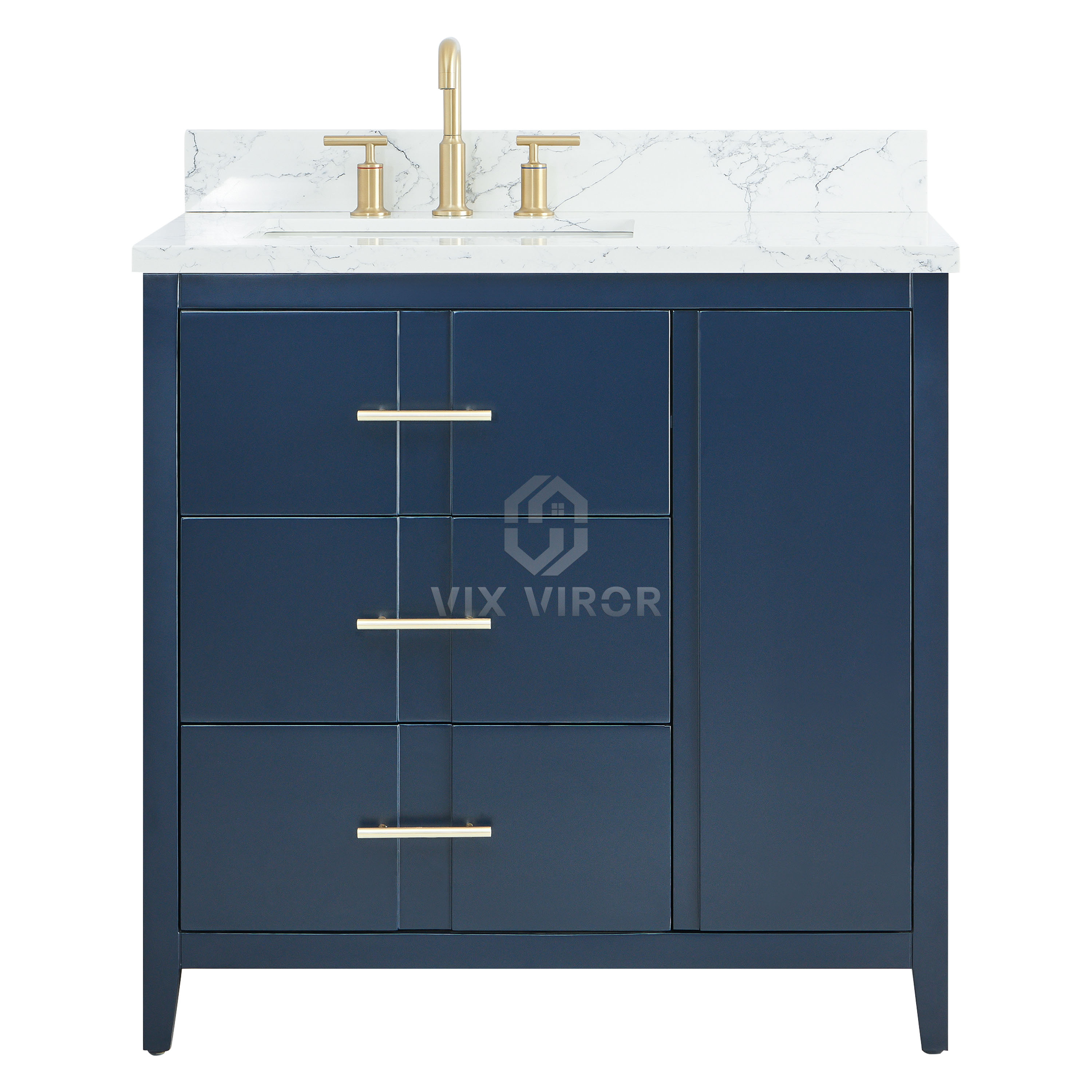 Bathroom Vanity SHP-Vintage8036NB
