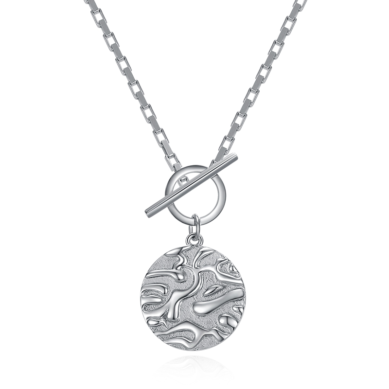 VIGG 925 Sterling Silver Faust Necklace-Vigg Jewelry