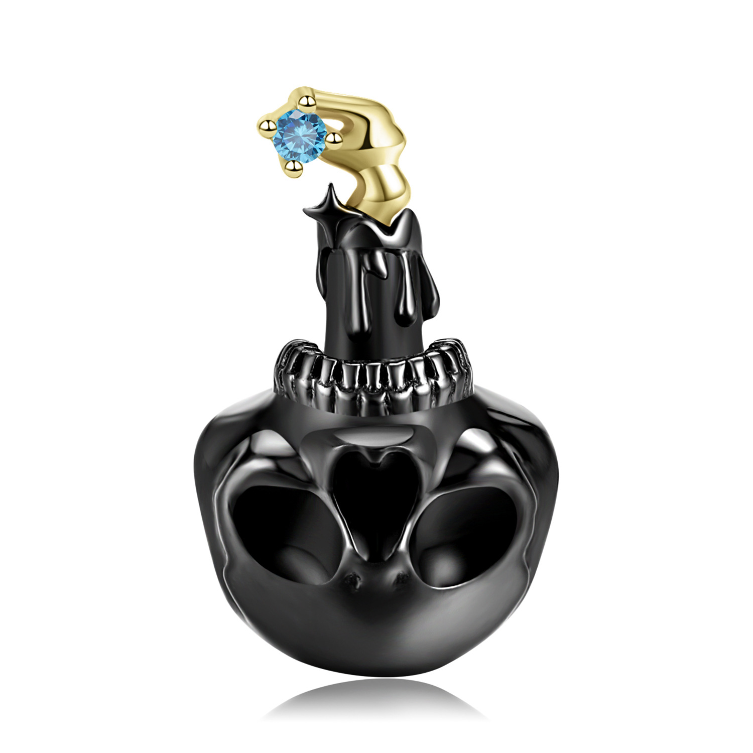 Skull Candle Charm Bracelet-Vigg Jewelry